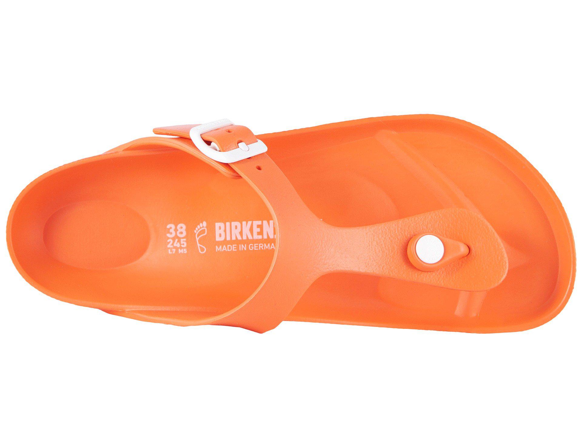 birkenstock gizeh eva coral