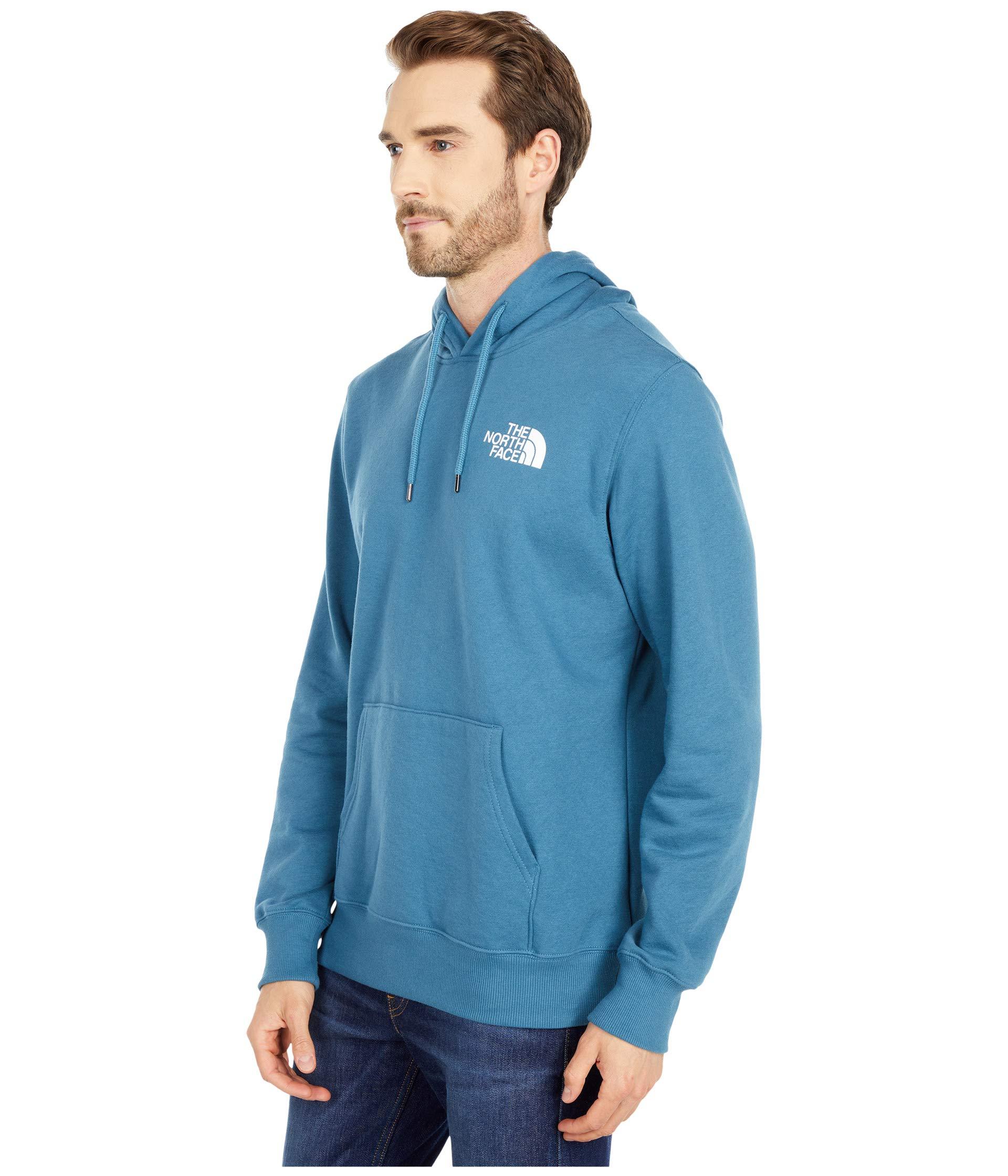 The North Face Cotton Box Nse Pullover Hoodie in Blue for Men - Lyst