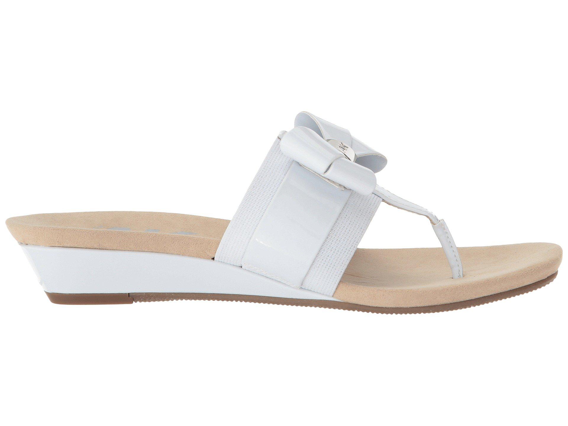 anne klein sport impeccable wedge sandal