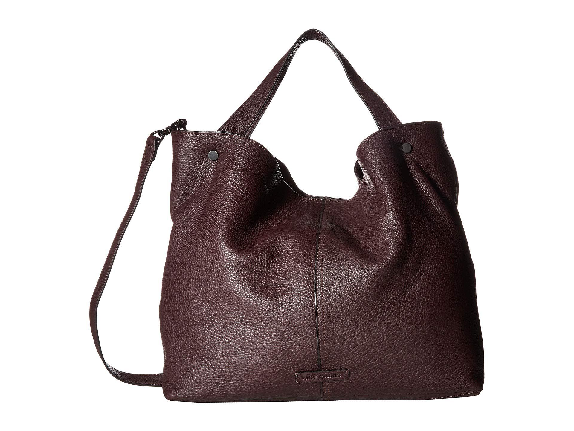 vince camuto niki leather tote