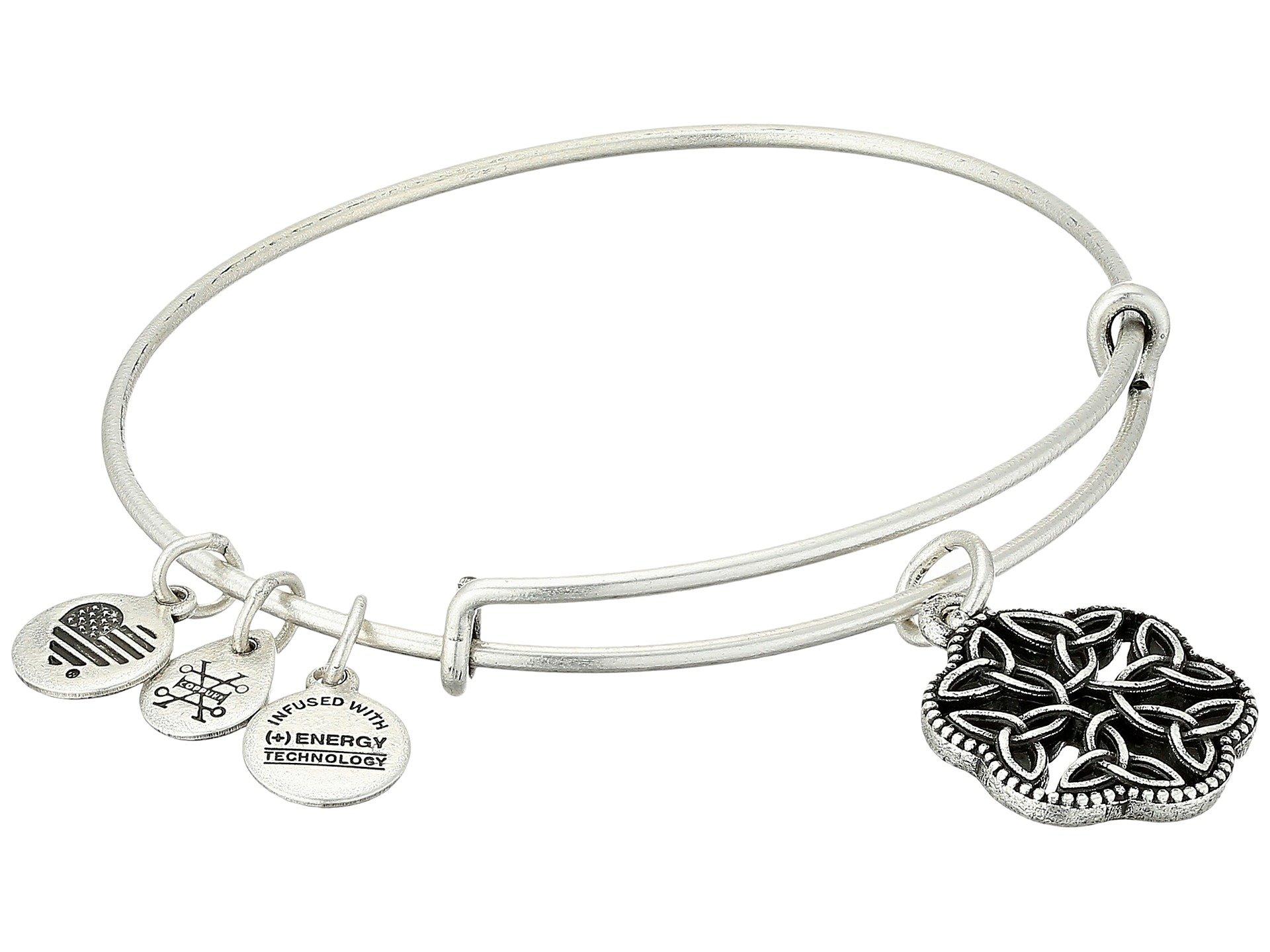 ALEX AND ANI Path Of Symbols Endless Knot Iii Bangle in