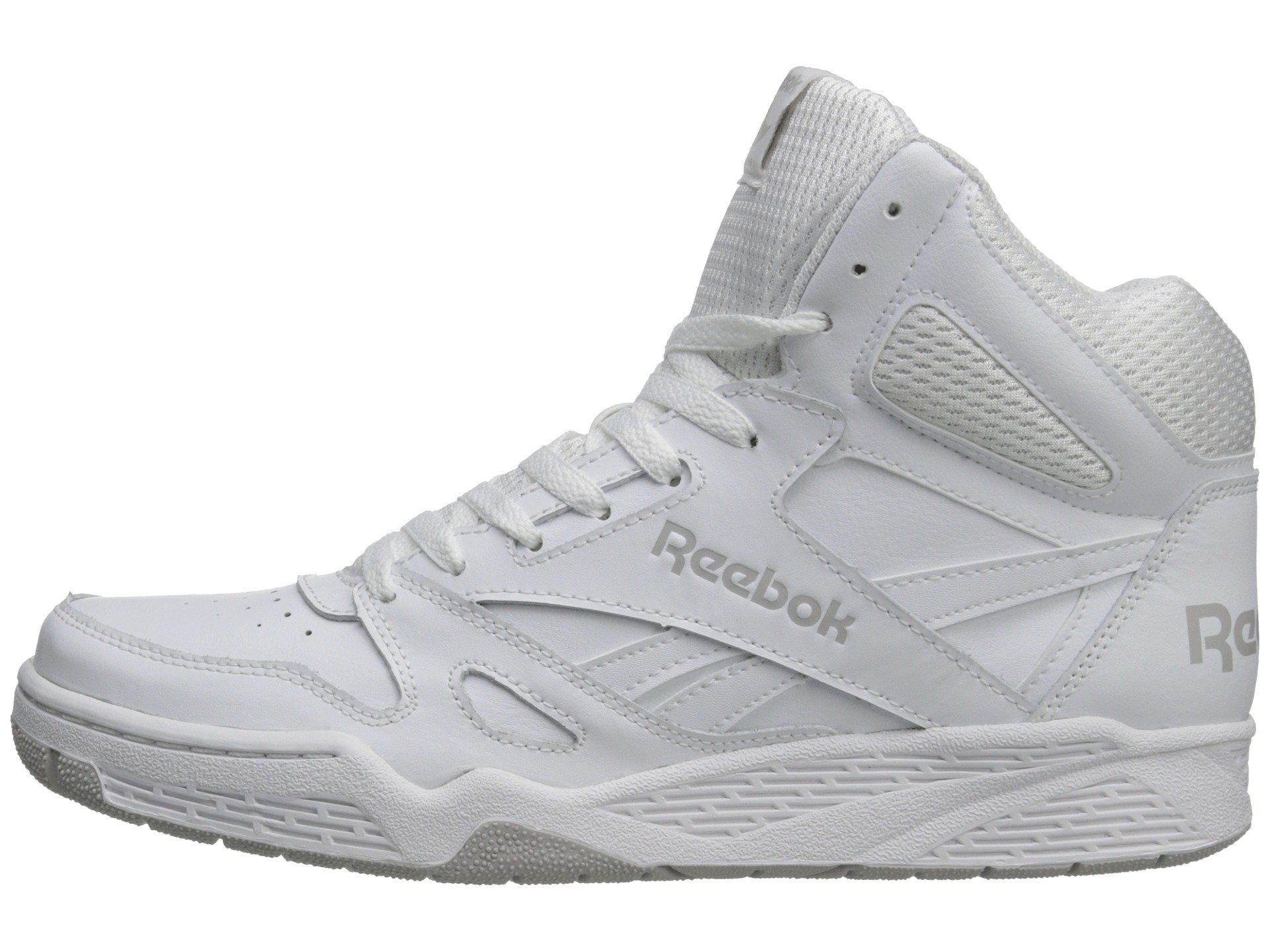 Reebok Synthetic Royal Bb4500 Hi (white/steel) Men's Basketball Shoes ...