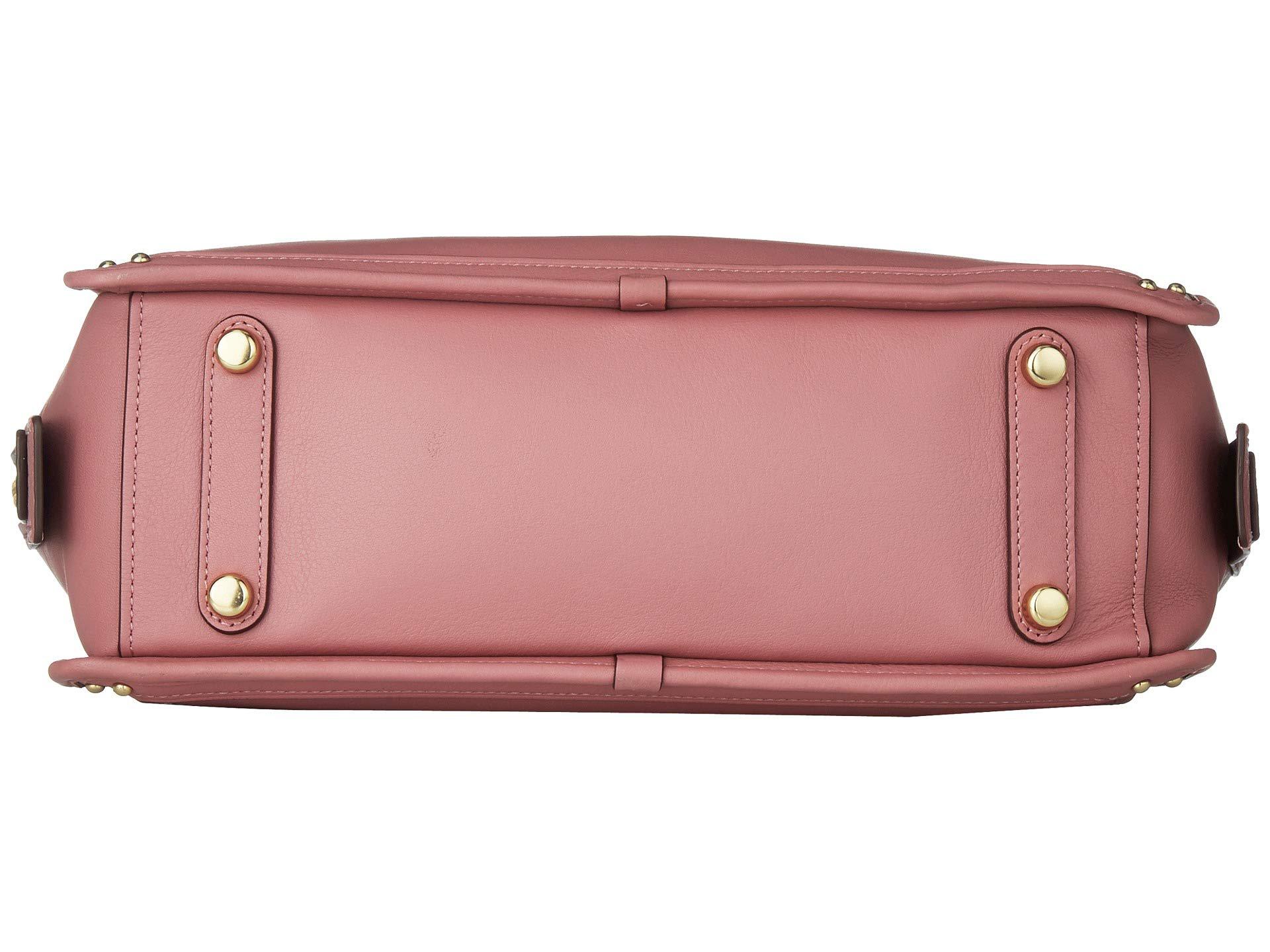 COACH Dreamer In Color Block Leather li rose Multi Handbags in
