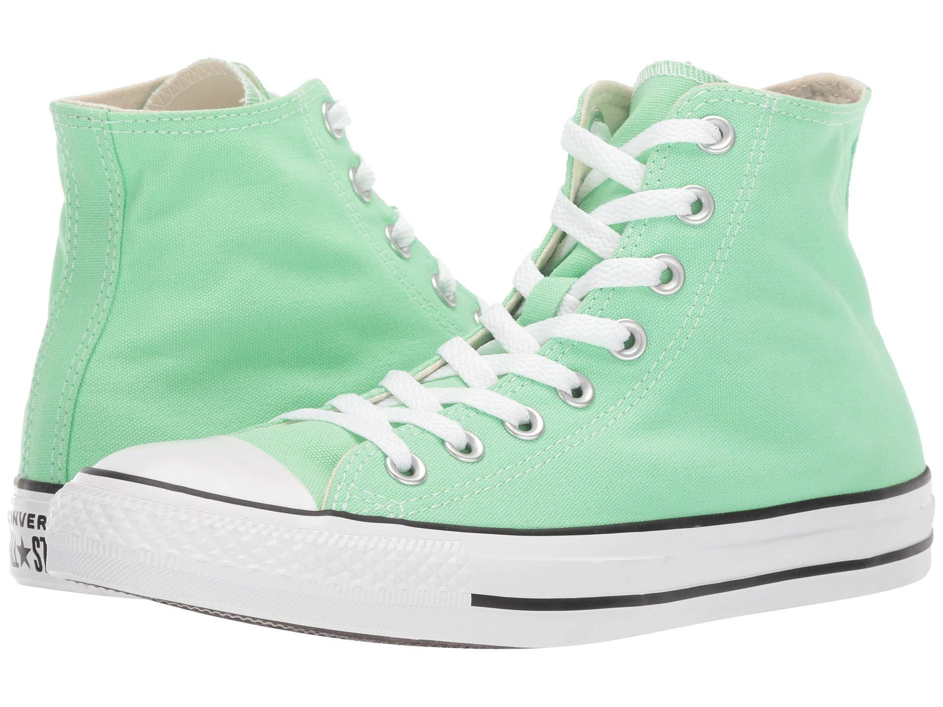 green converse high cut