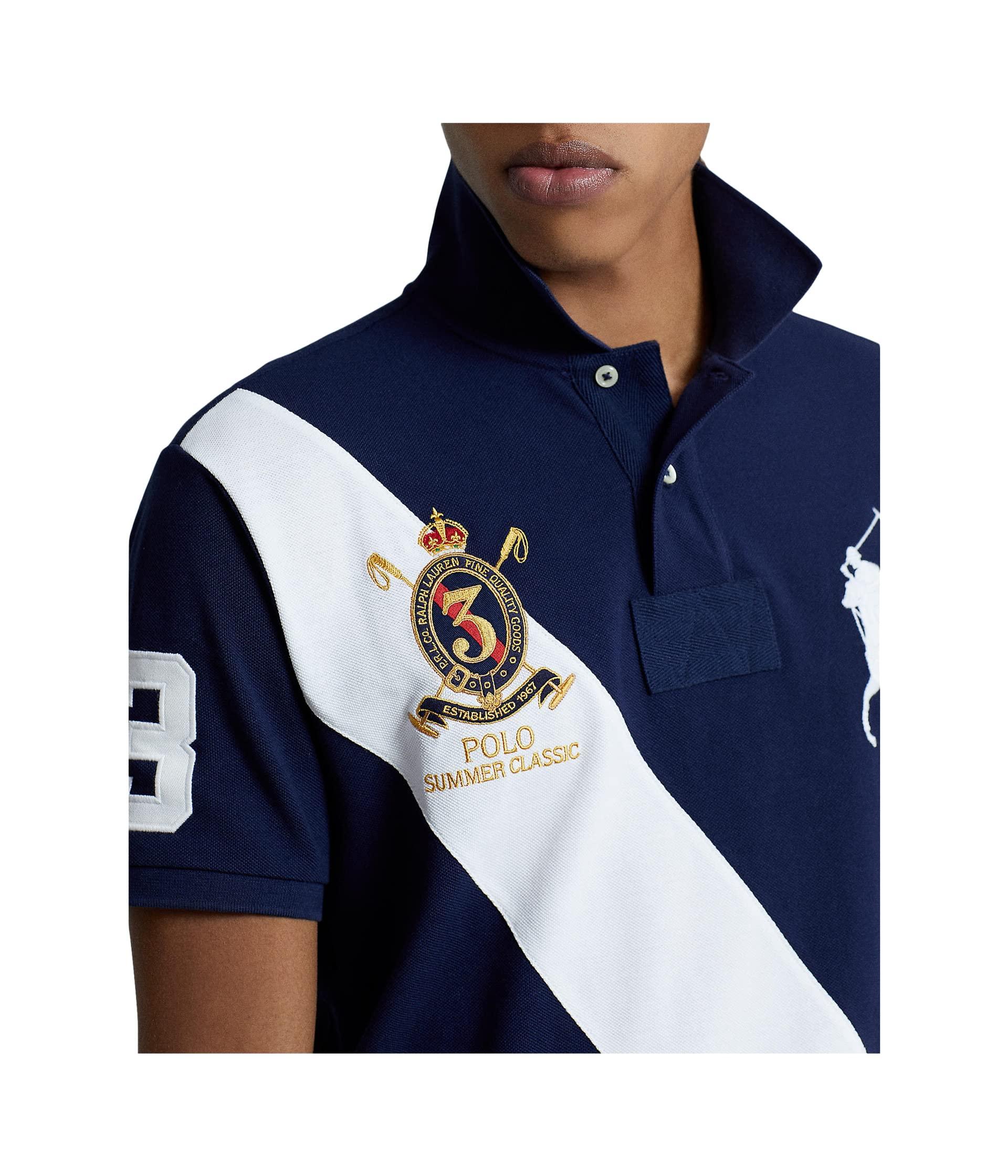 Polo Ralph Lauren Classic Fit Big Pony Polo Shirt in Blue for Men | Lyst