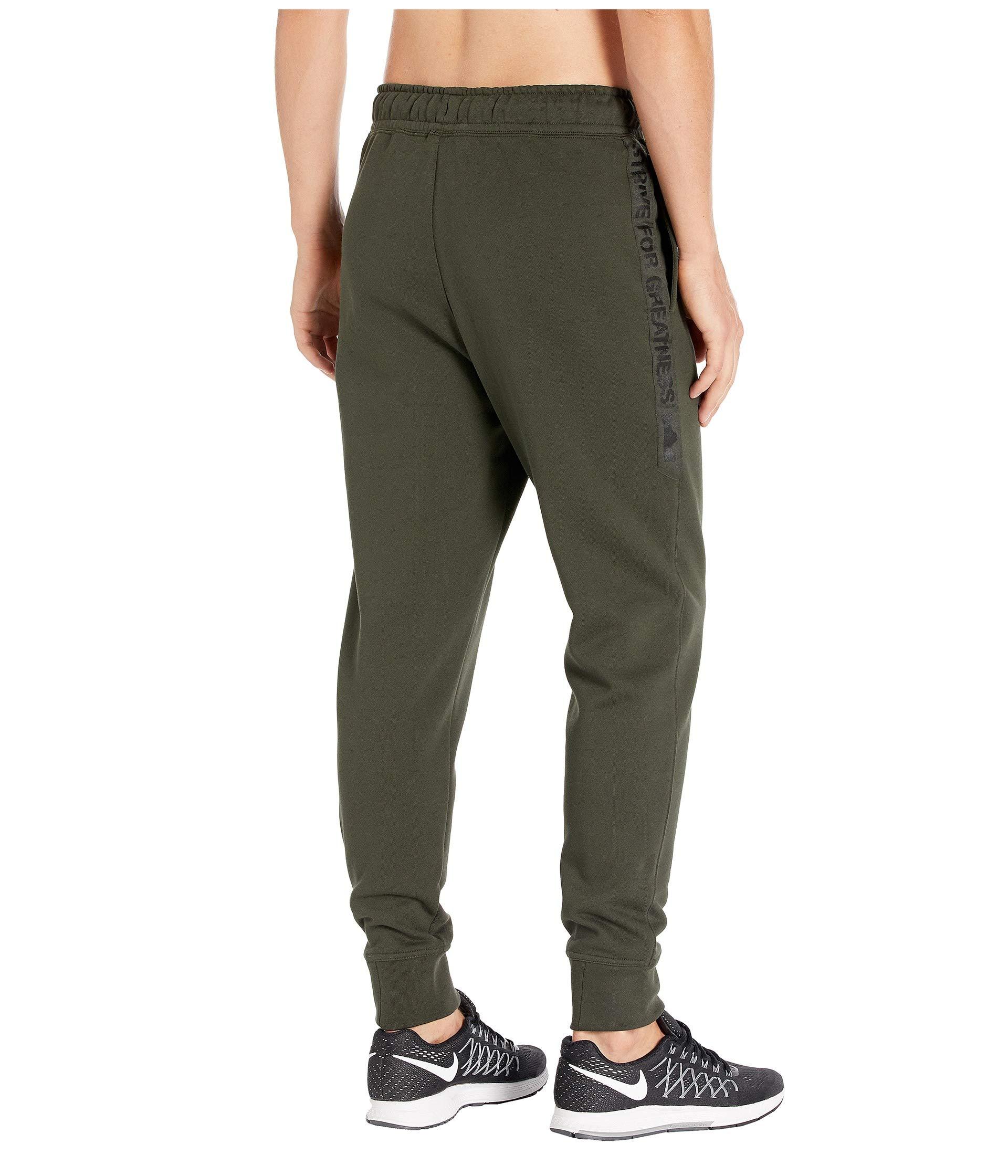 Nike Cotton Lebron Pants in Olive 