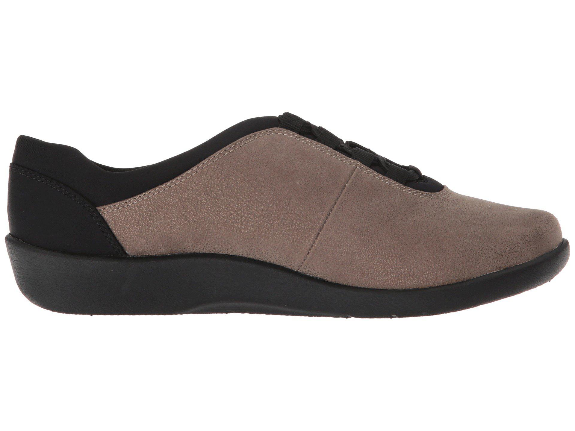 Clarks Sillian Pine (pewter Metallic Synthetic) Lace Up