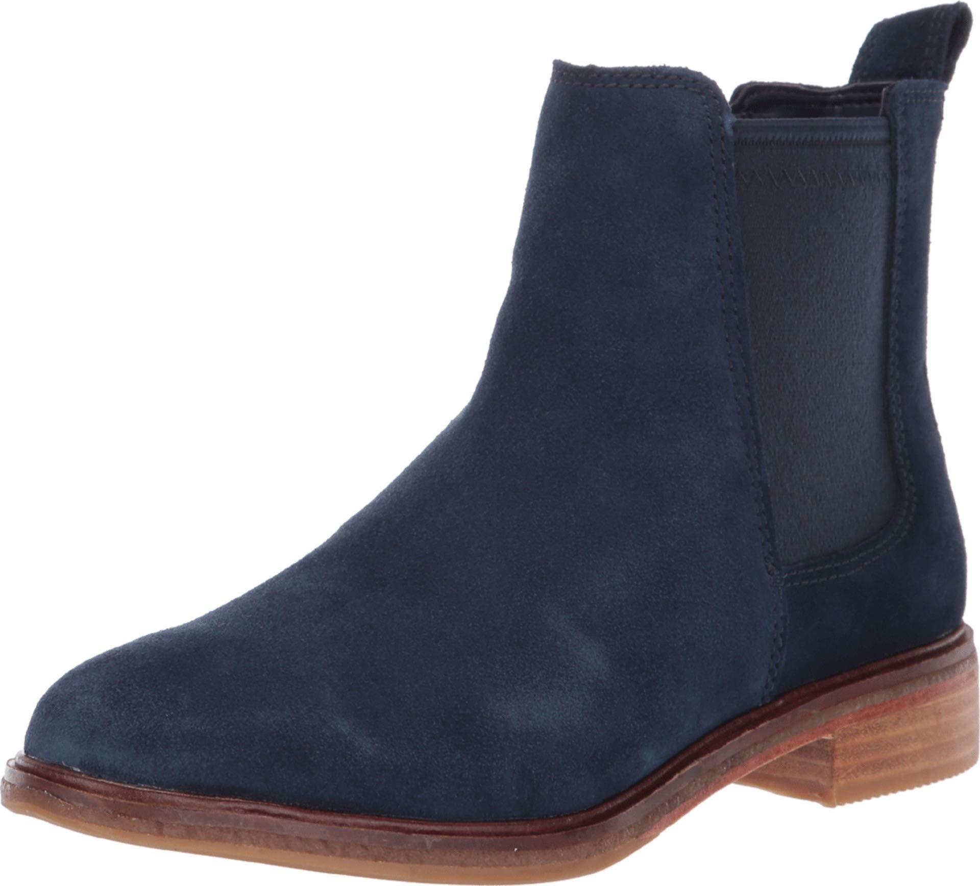 clarkdale arlo black suede