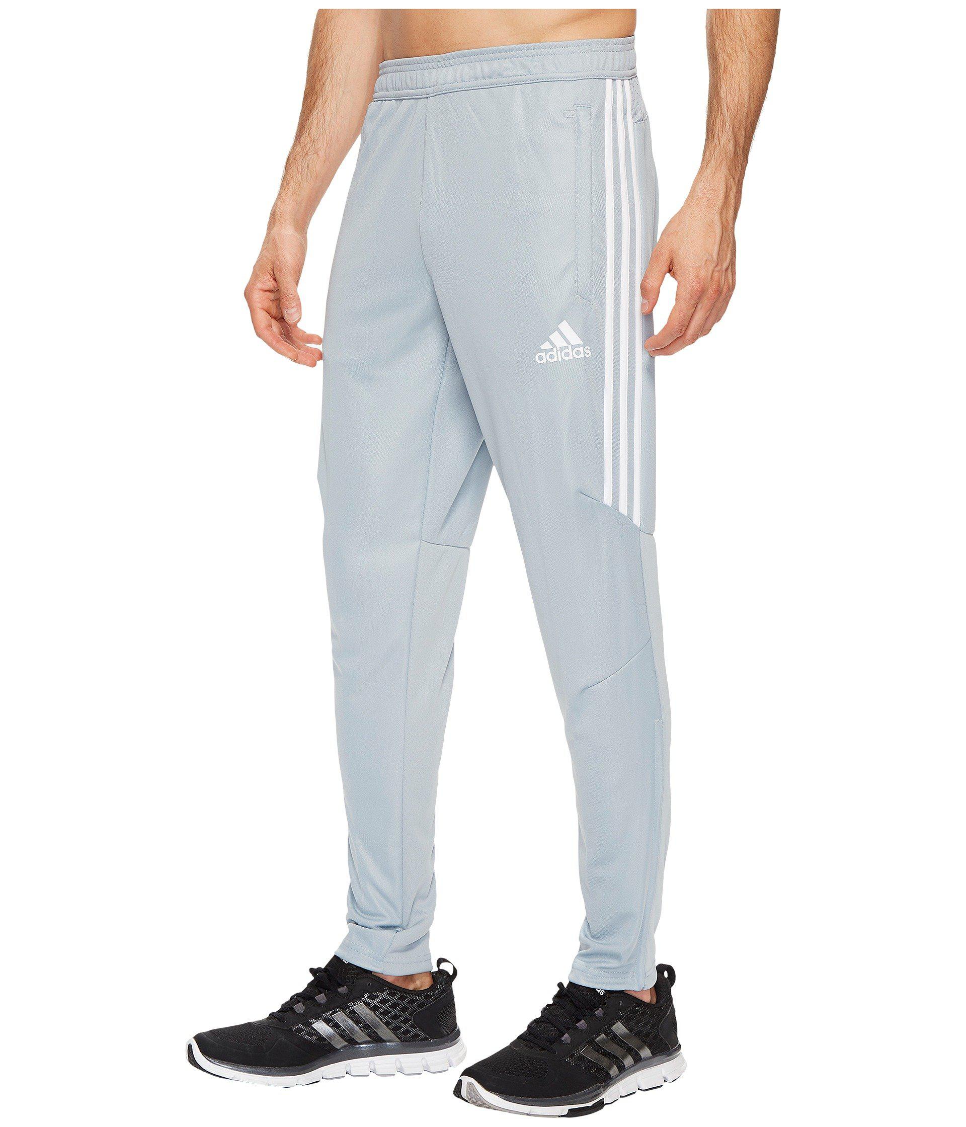 adidas Synthetic Tiro '17 Pants in Light Grey/White/White (Gray) for ...