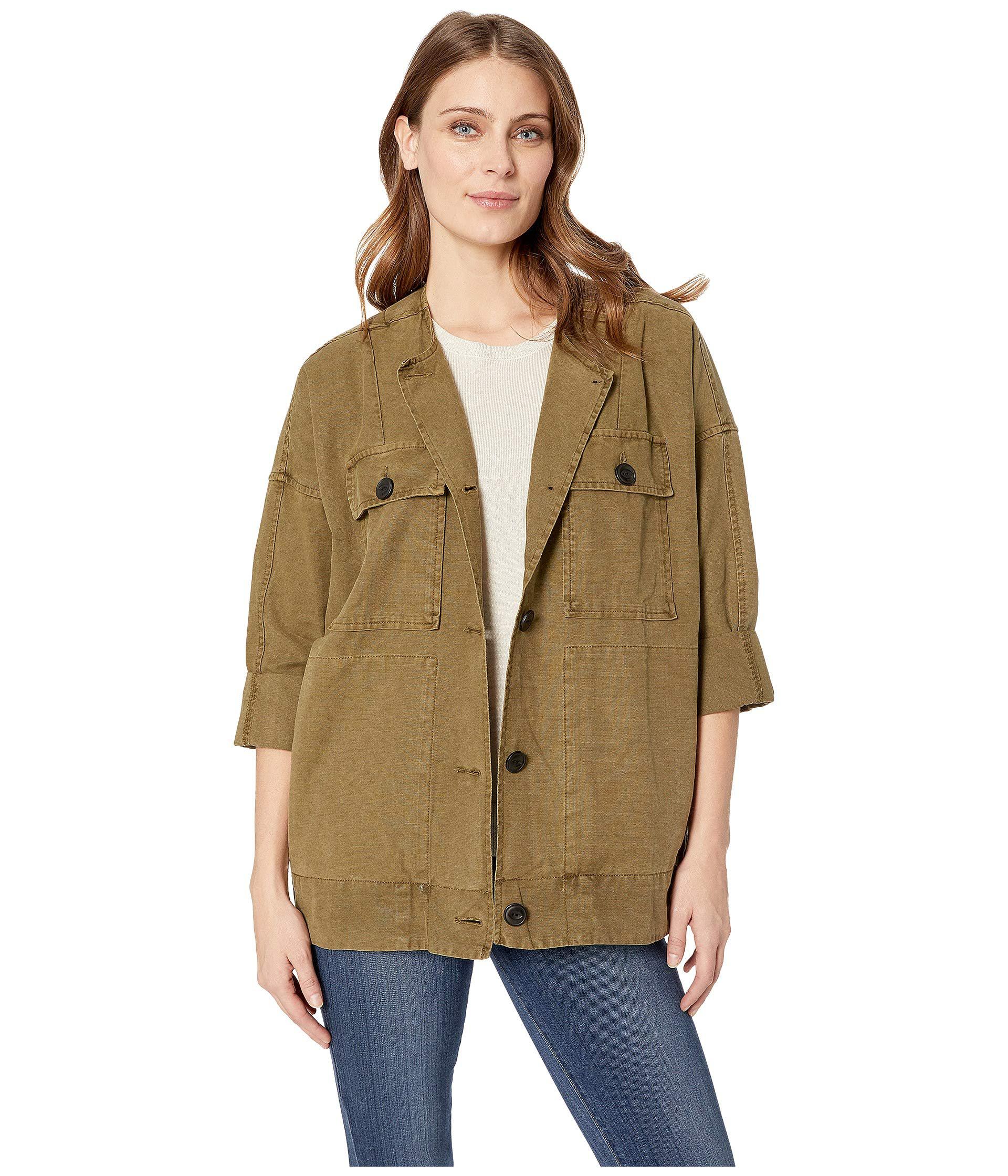 Lucky brand hooded utility jacket Clearance