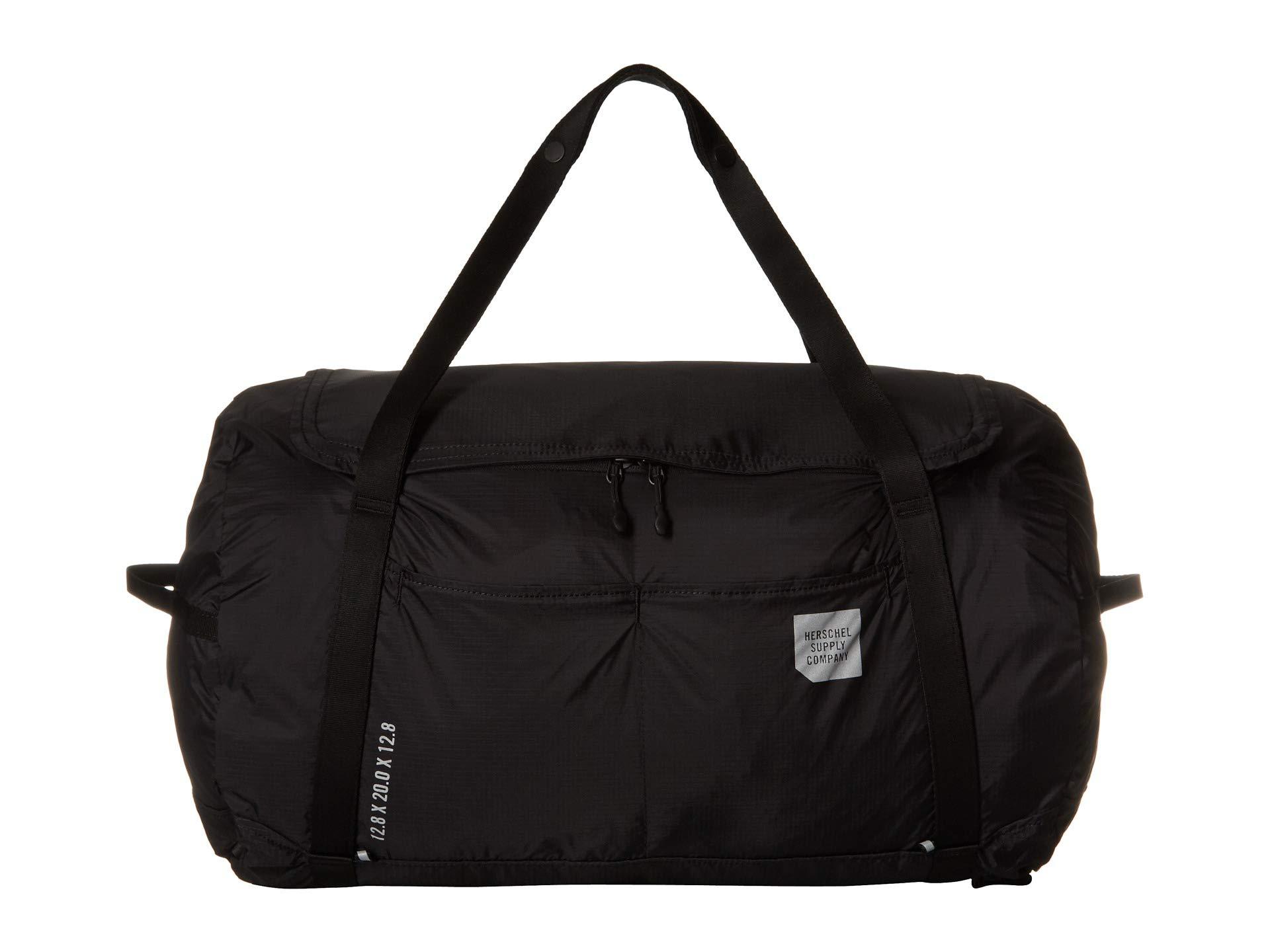 Lyst - Herschel Supply Co. Ultralight Duffel (black) Duffel Bags in Black for Men