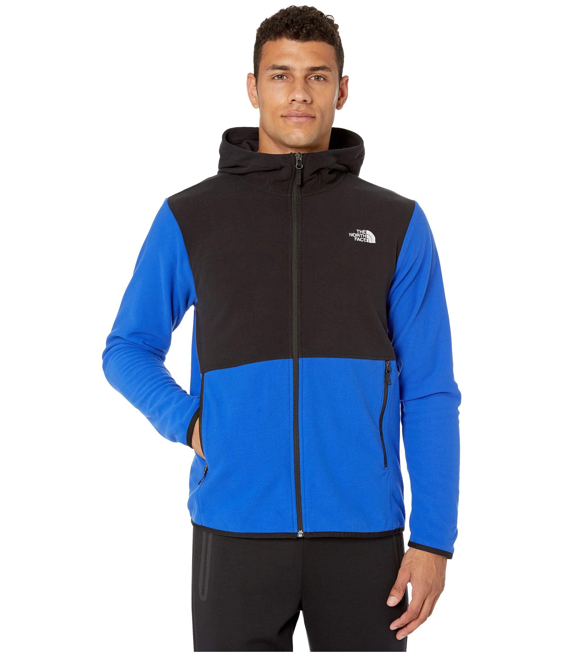 The North Face Tka Glacier Full Zip Hoodie in Blue for Men | Lyst