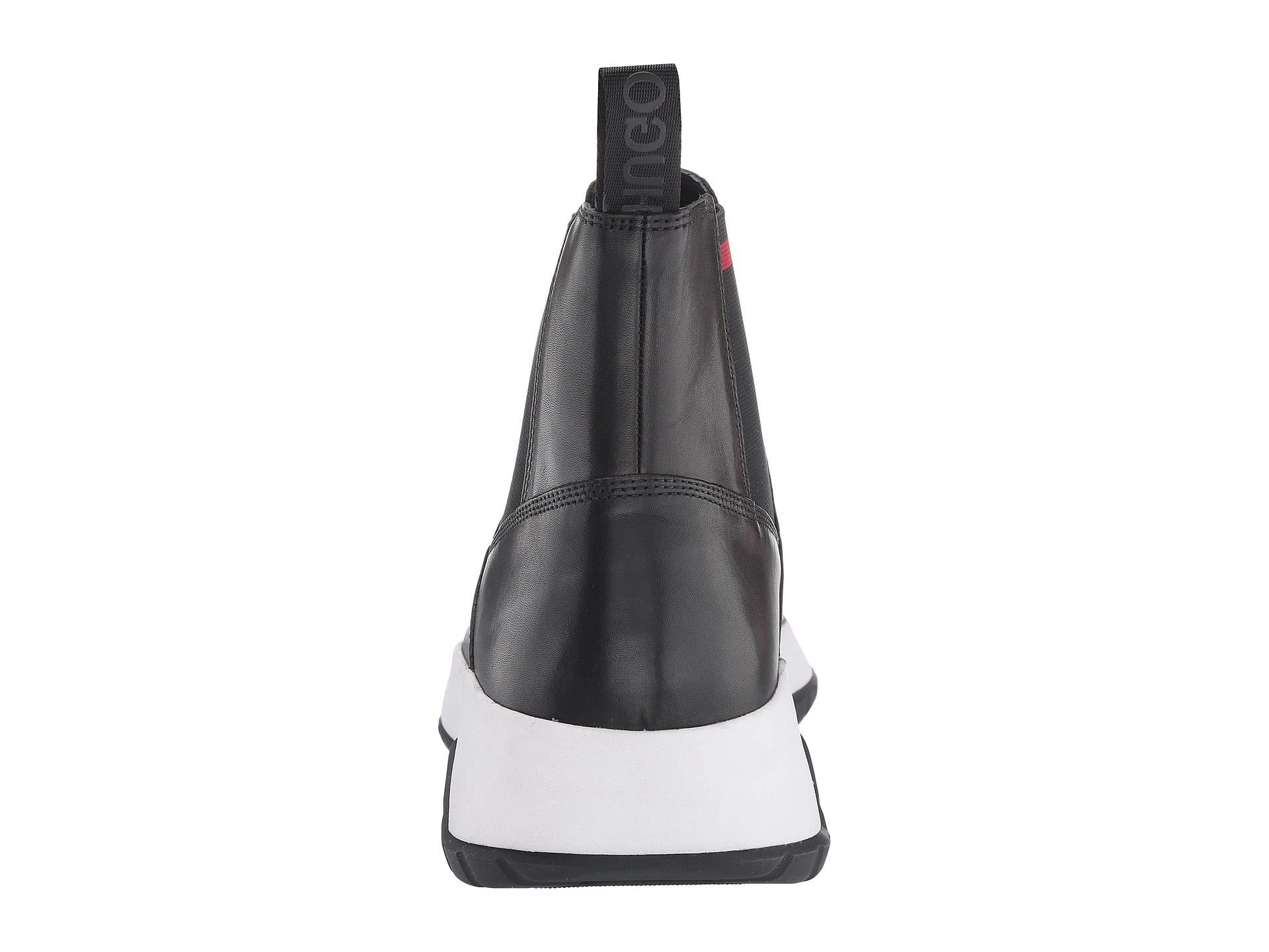 BOSS by HUGO BOSS Leather Atom Run High Top By Hugo (black) Men's Shoes for  Men - Lyst