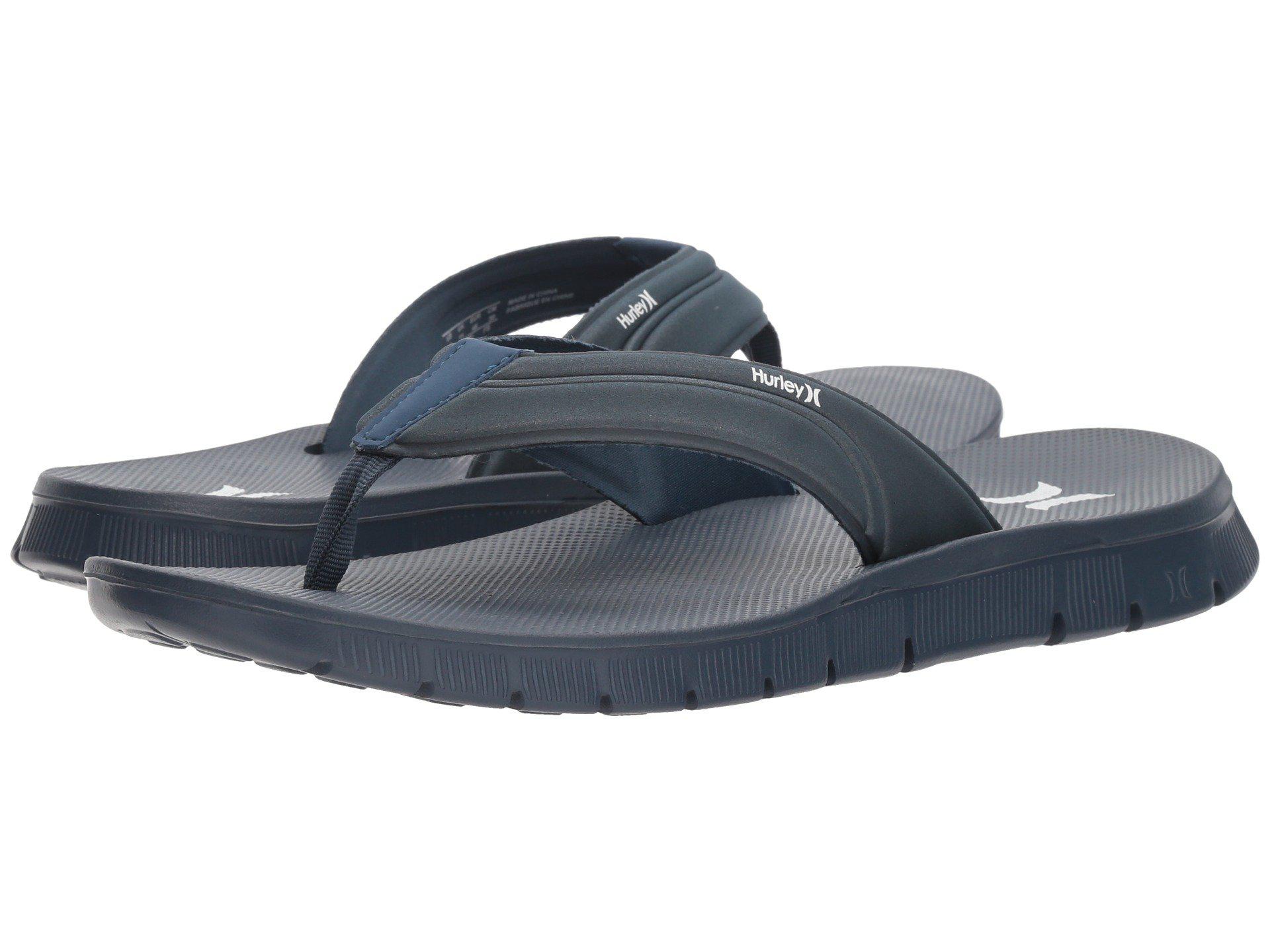hurley mens sandals