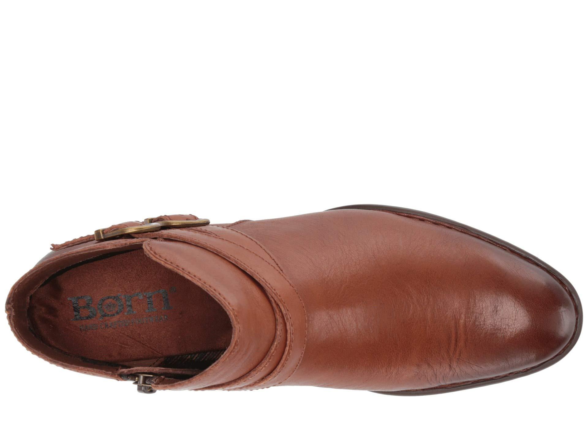 born brown ankle boots