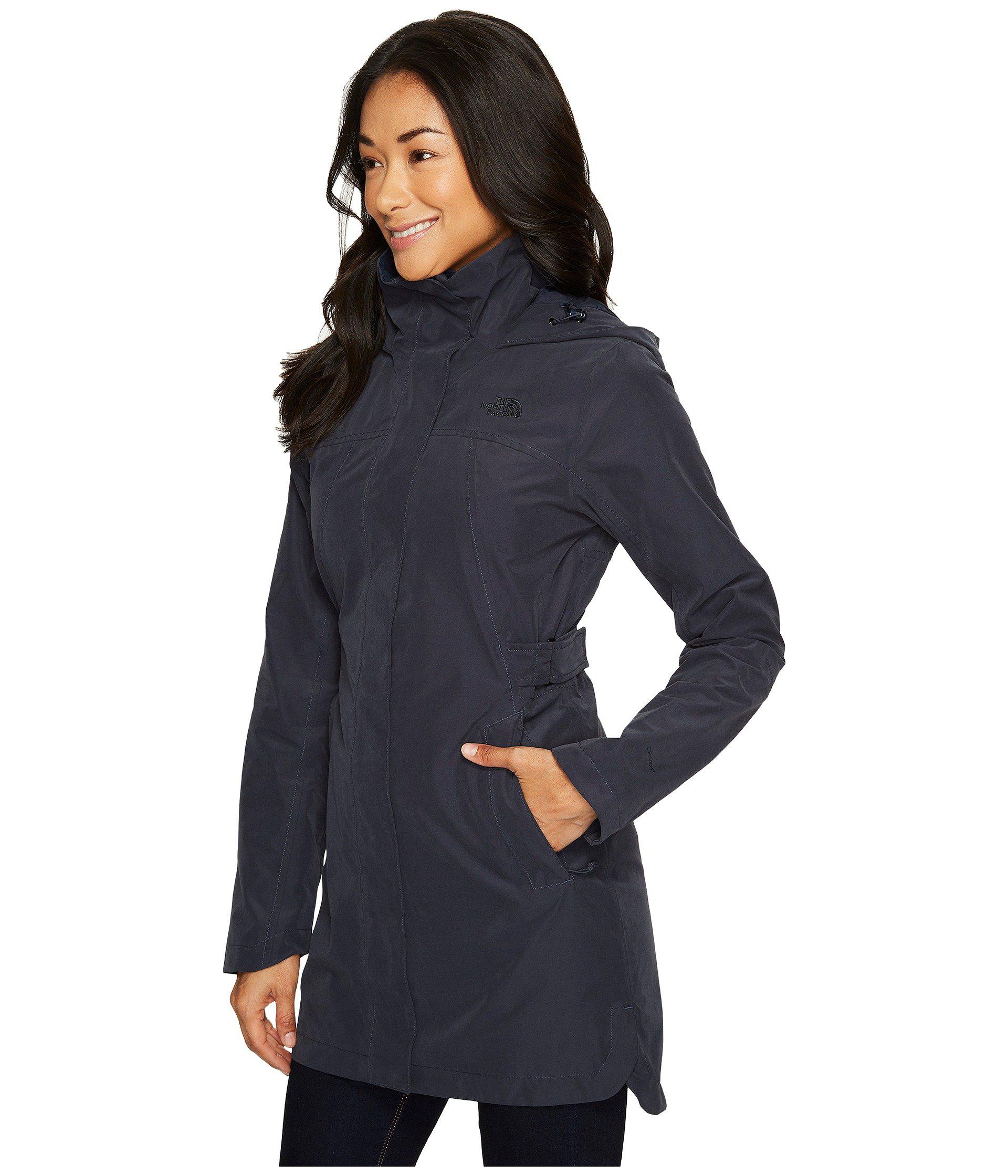 laney ii trench raincoat the north face