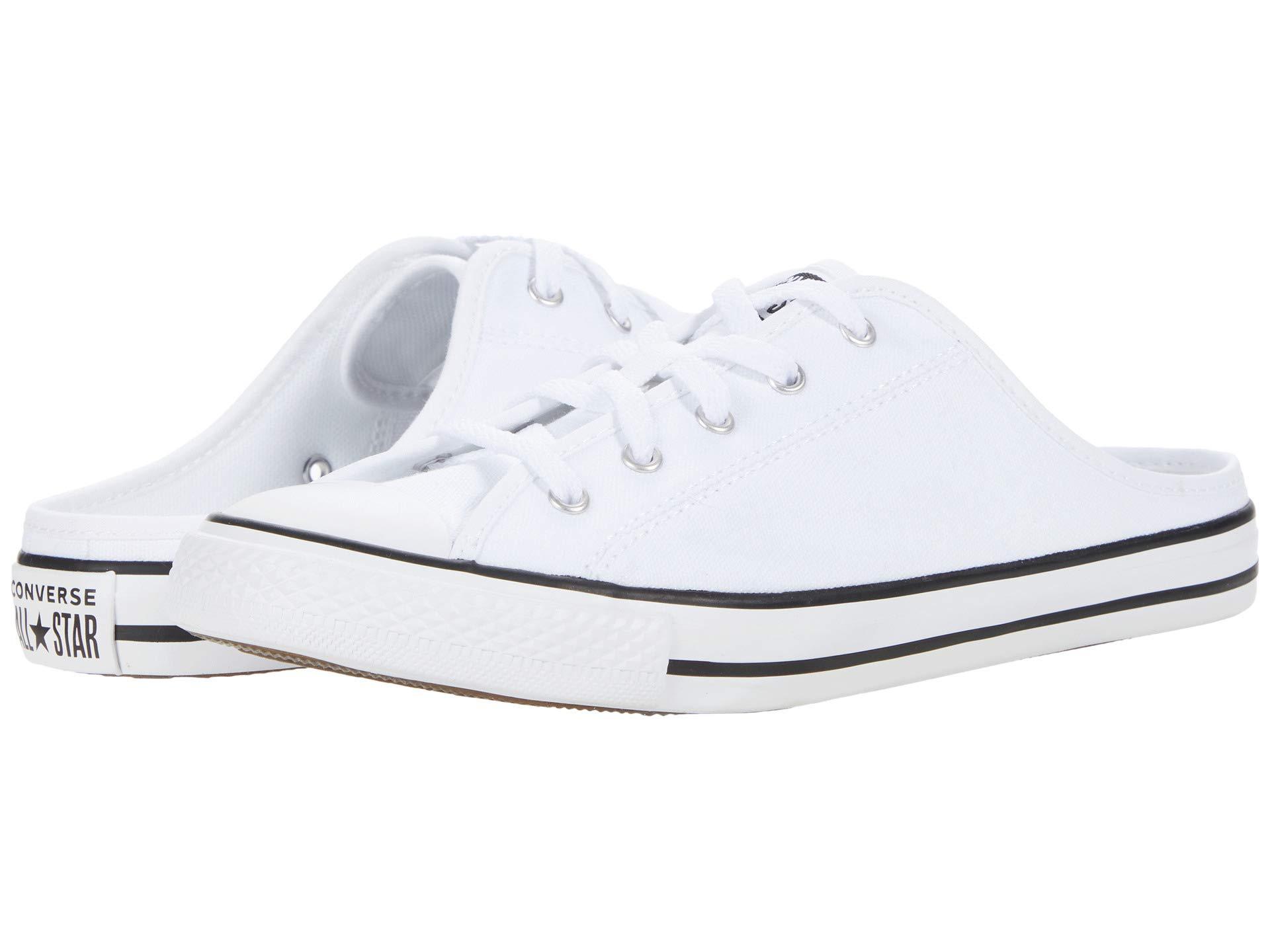 converse colors chuck taylor all star dainty mule slip