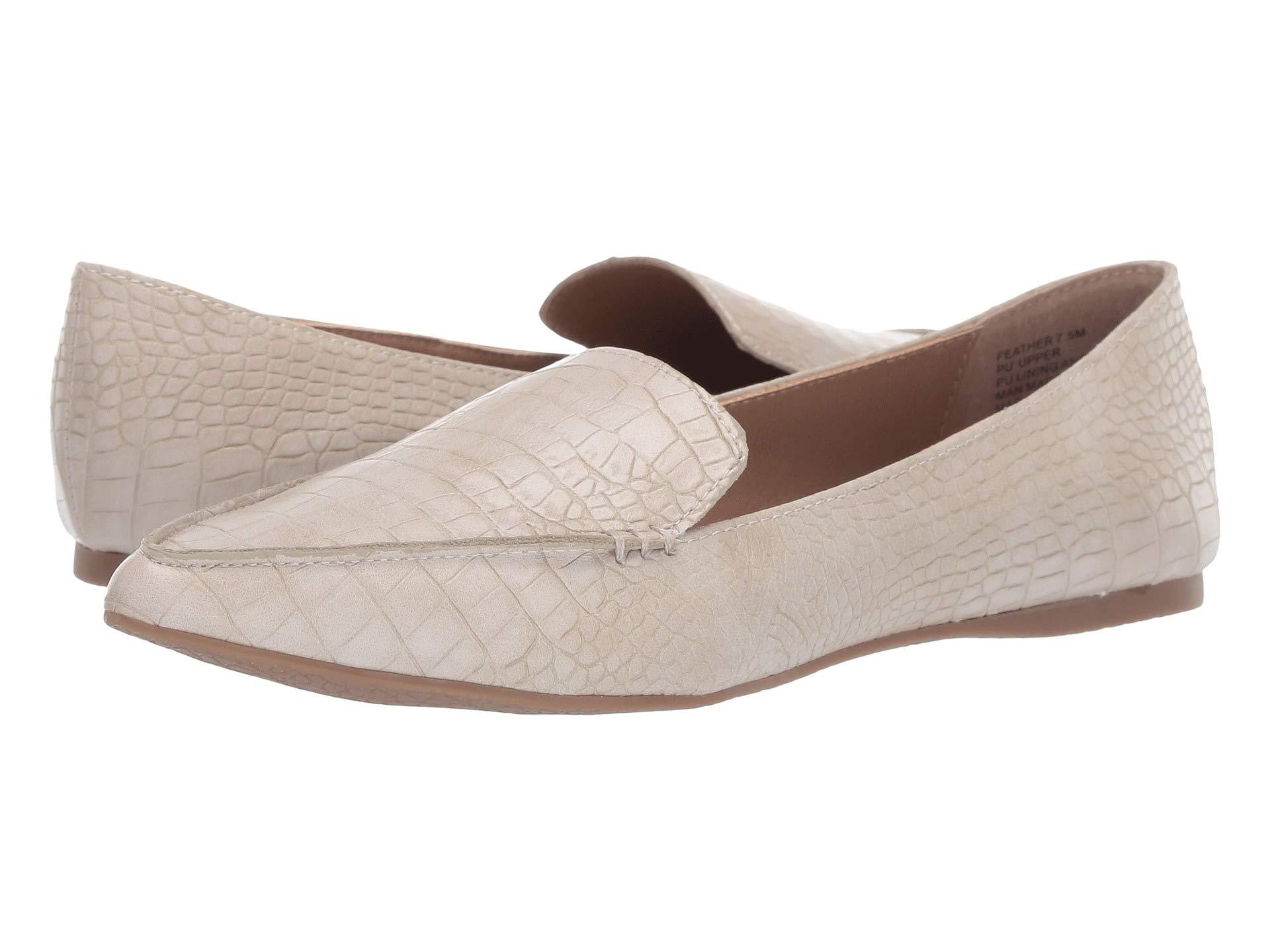 steve madden feather snake flats
