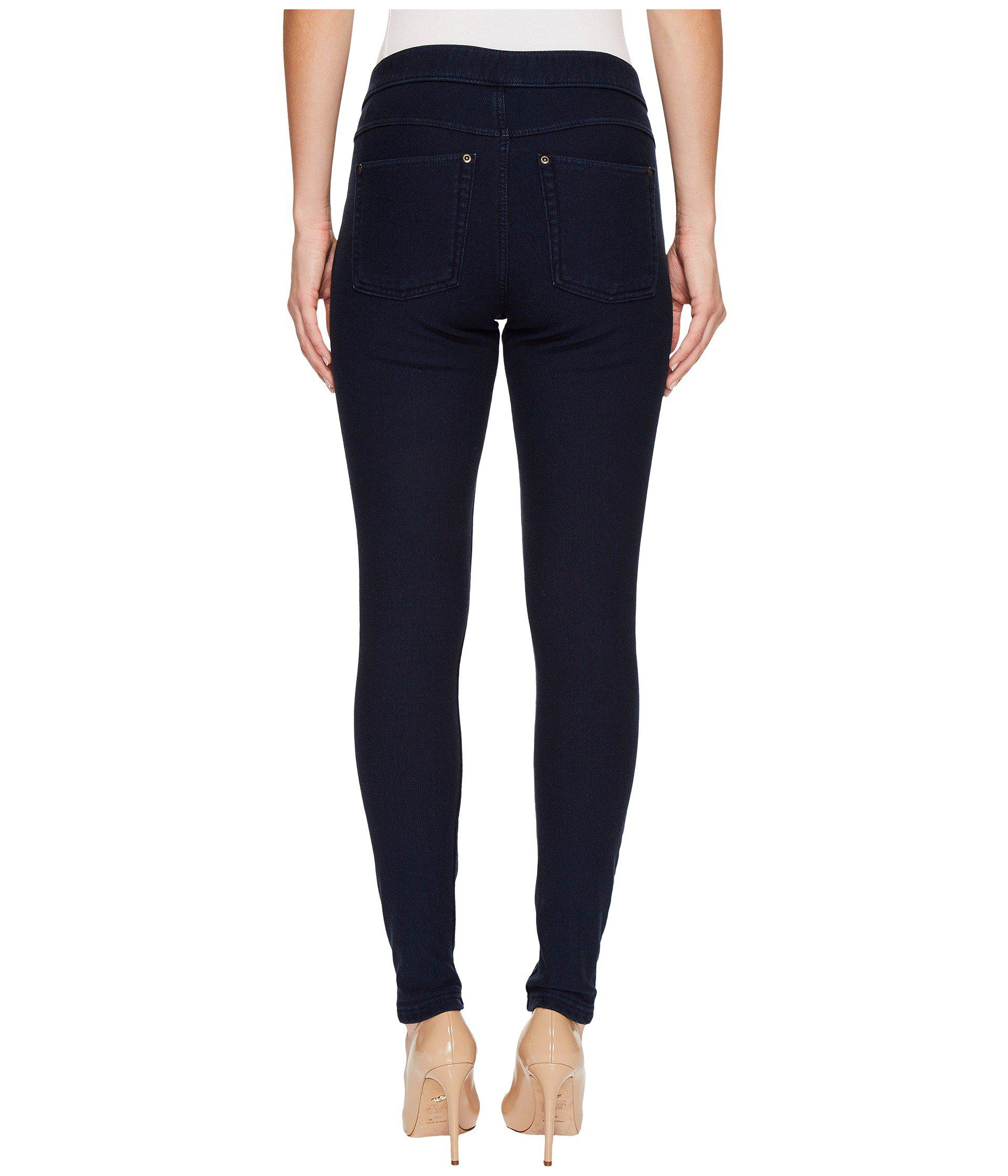 hue fleece lined jean leggings