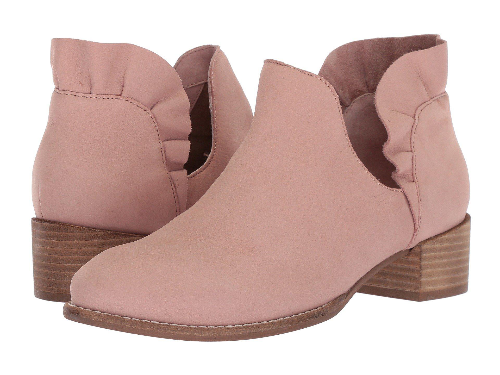 seychelles renowned ruffle bootie