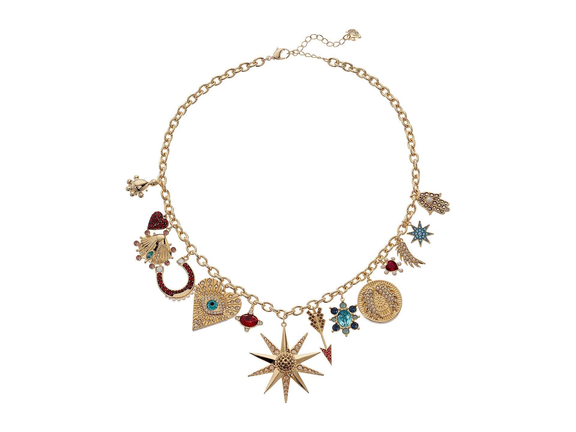 Lucky Goddess Charms Necklace (light Multi) Necklace Lucky Goddess Charms Necklace (light Multi) Necklace