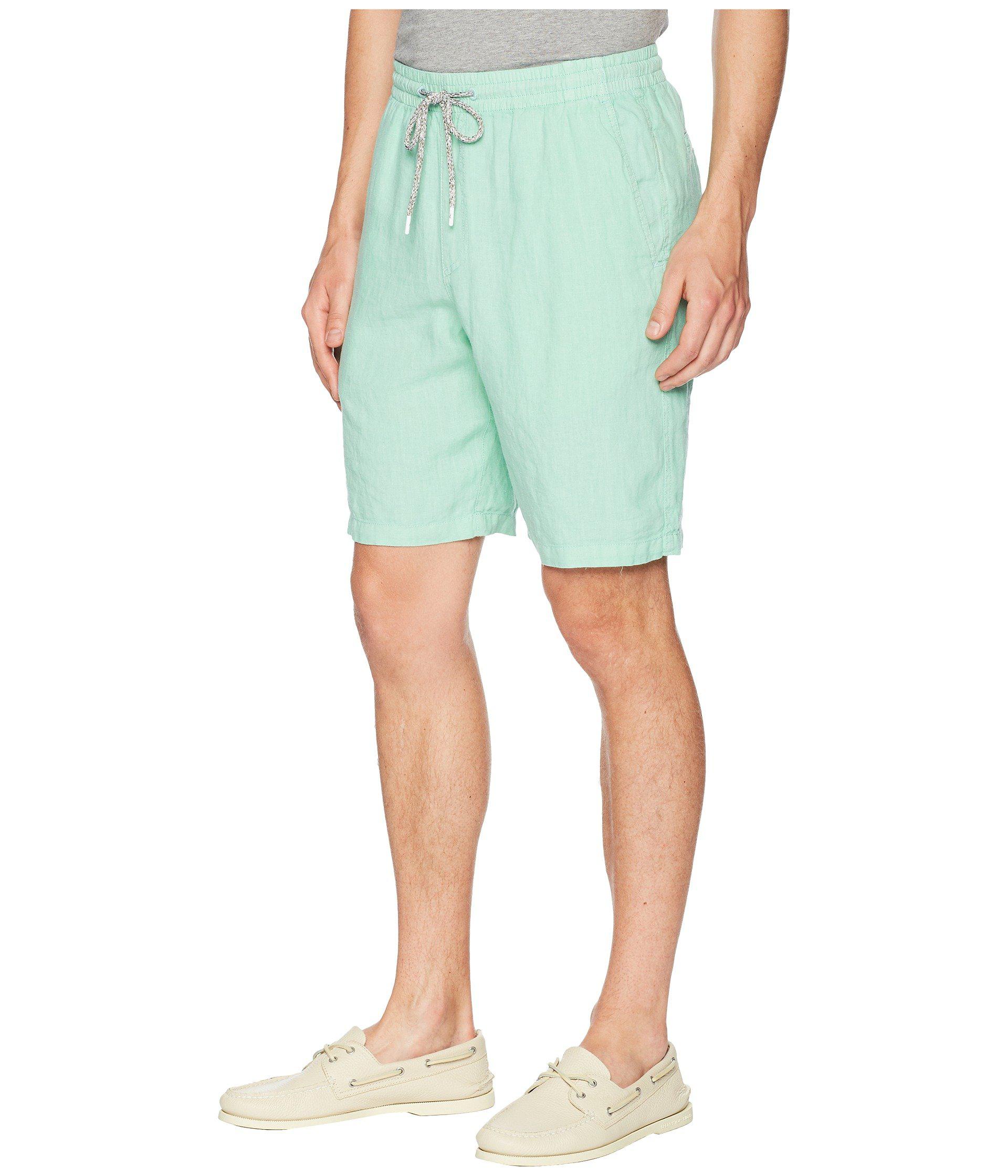 Tommy Bahama Linen Beach Comber Pull-on Shorts (fiji) Shorts in Green ...