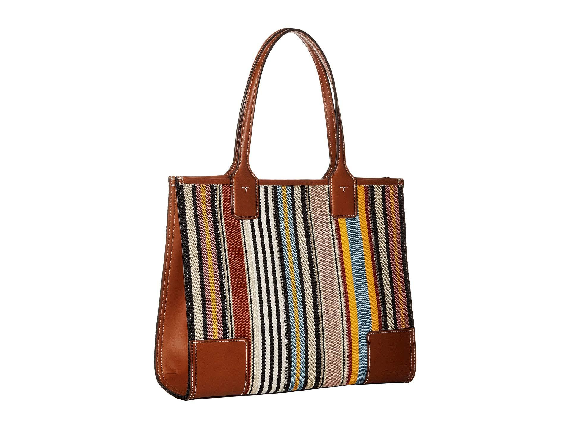 ella webbing patchwork tote