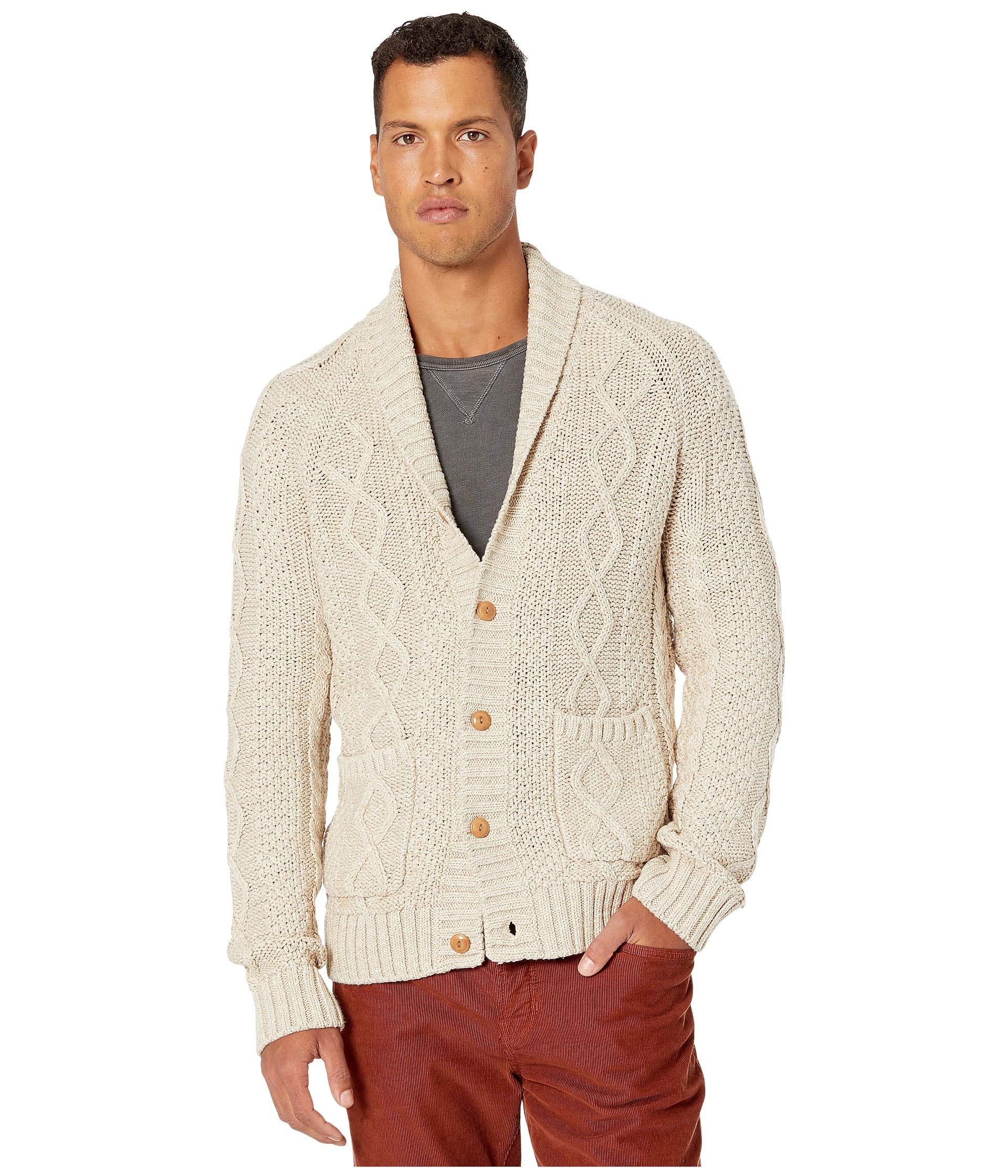 rugged cardigan