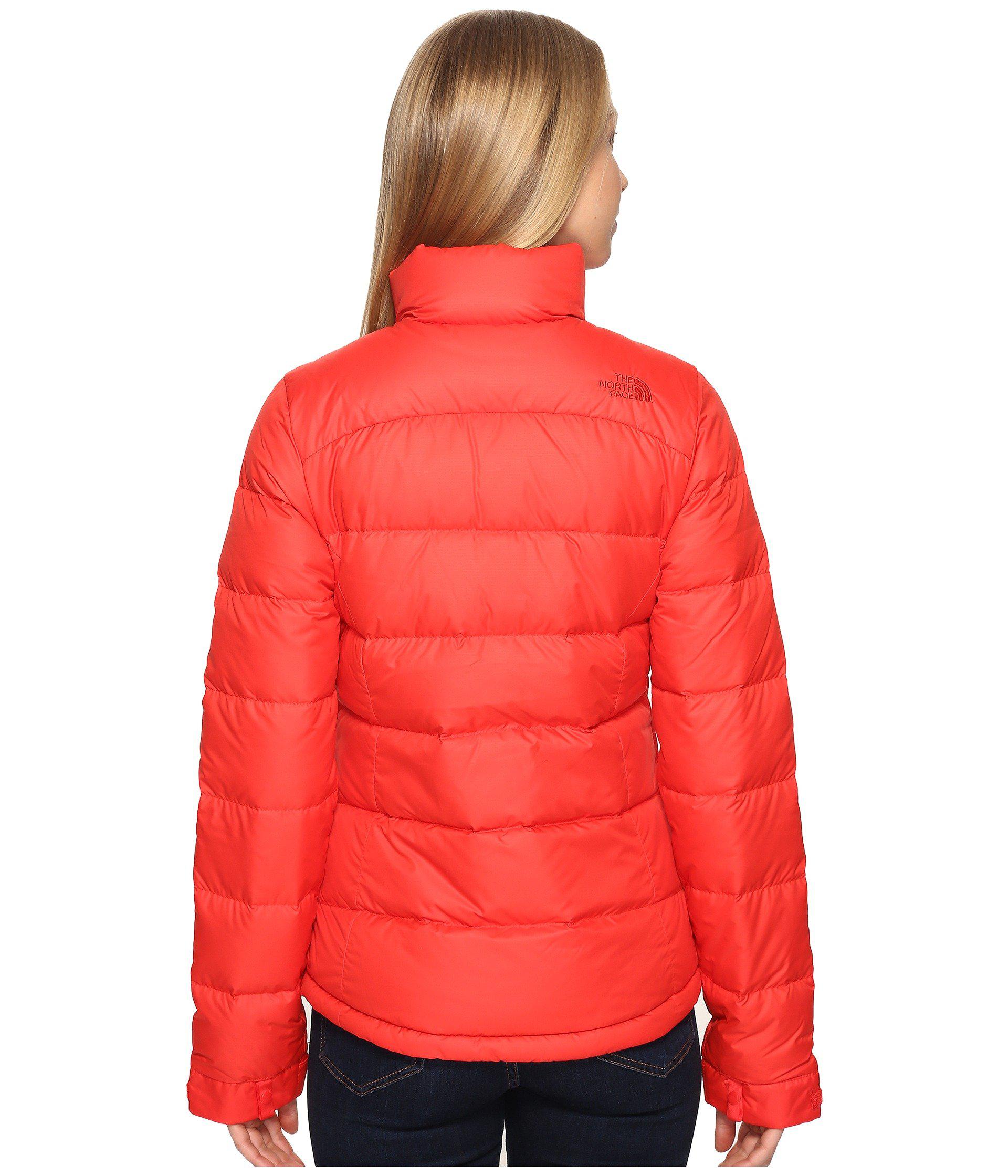 north face nuptse 2 red