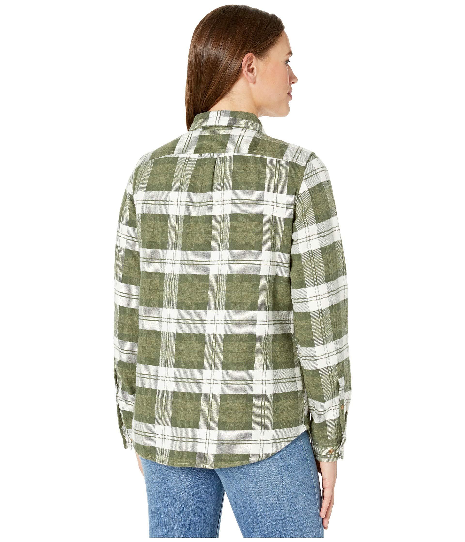 Fjallraven Ovik Heavy Flannel Shirt in Green - Lyst
