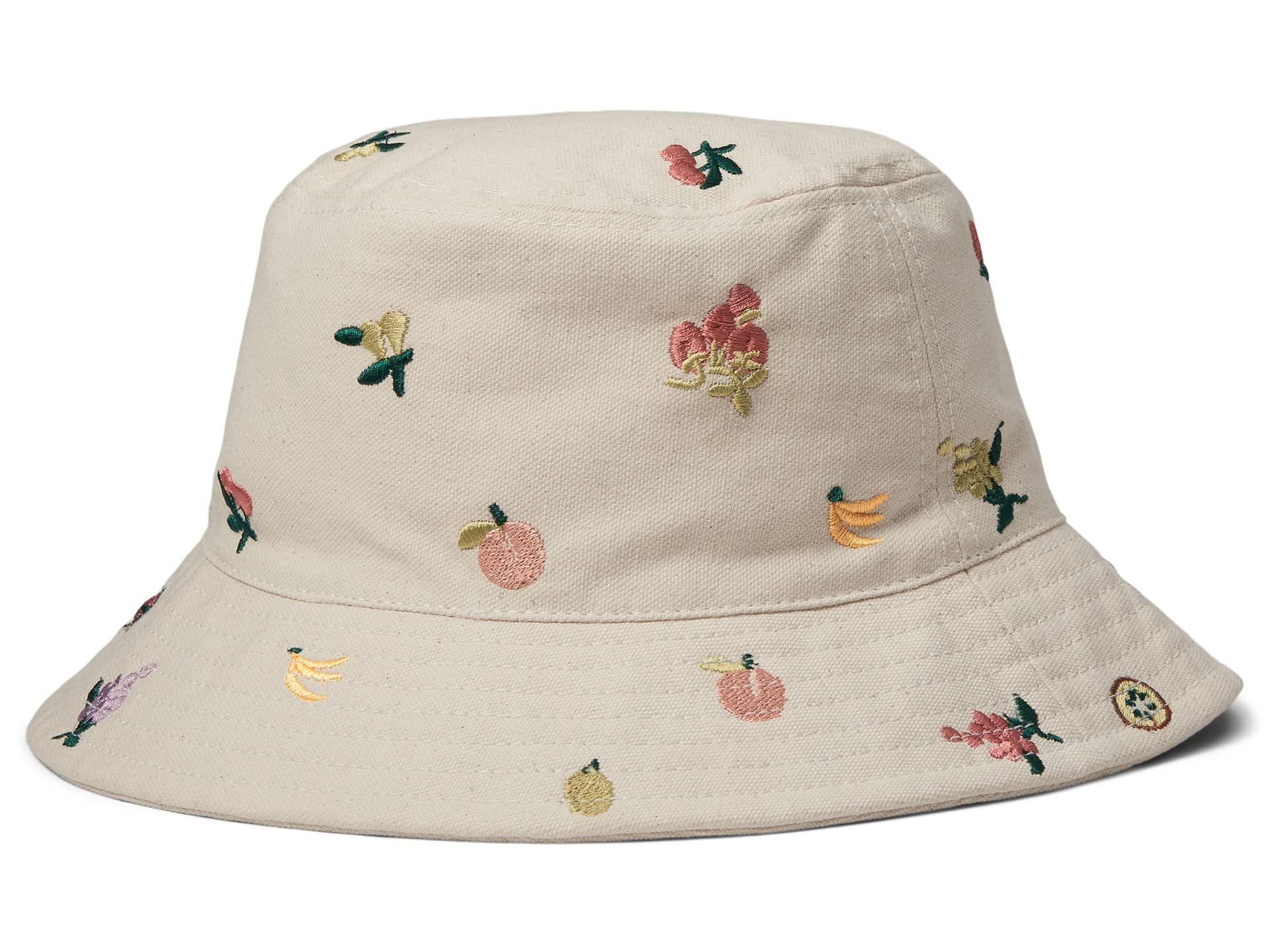 Madewell Fresca Fruit Embroidered Bucket Hat in Natural | Lyst