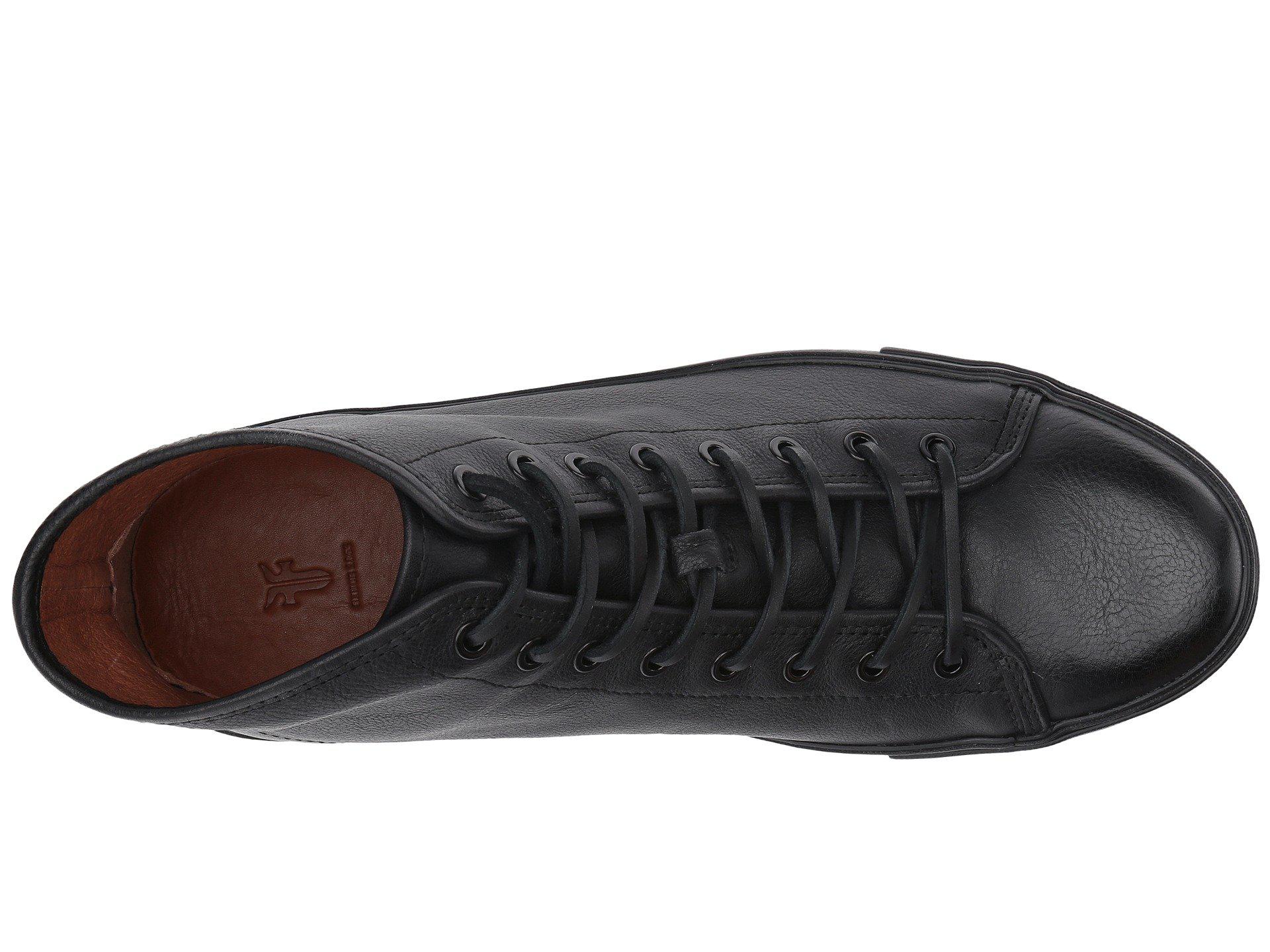 frye brett high black