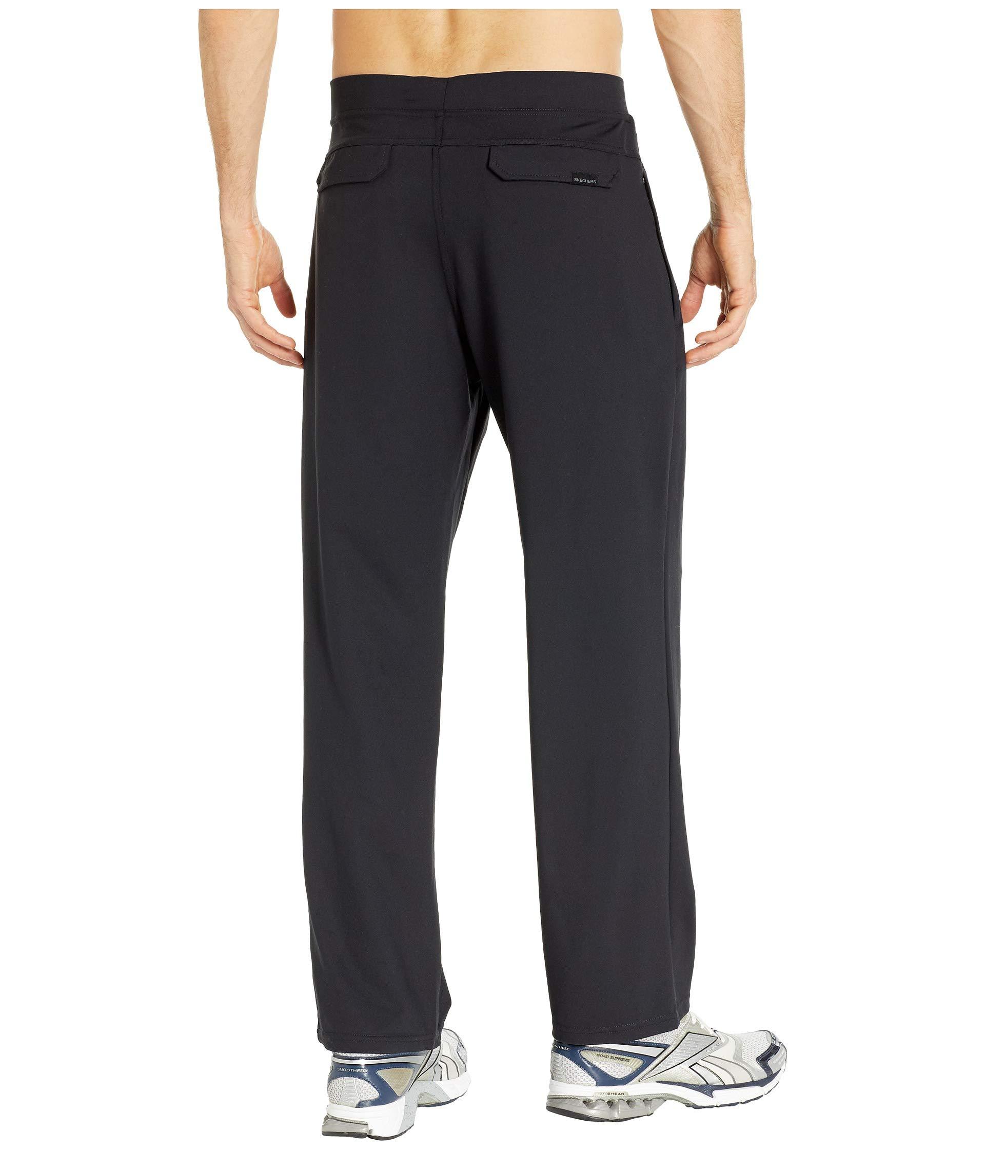 Skechers Synthetic Go Flex Go Walk Pants in Black for Men - Lyst