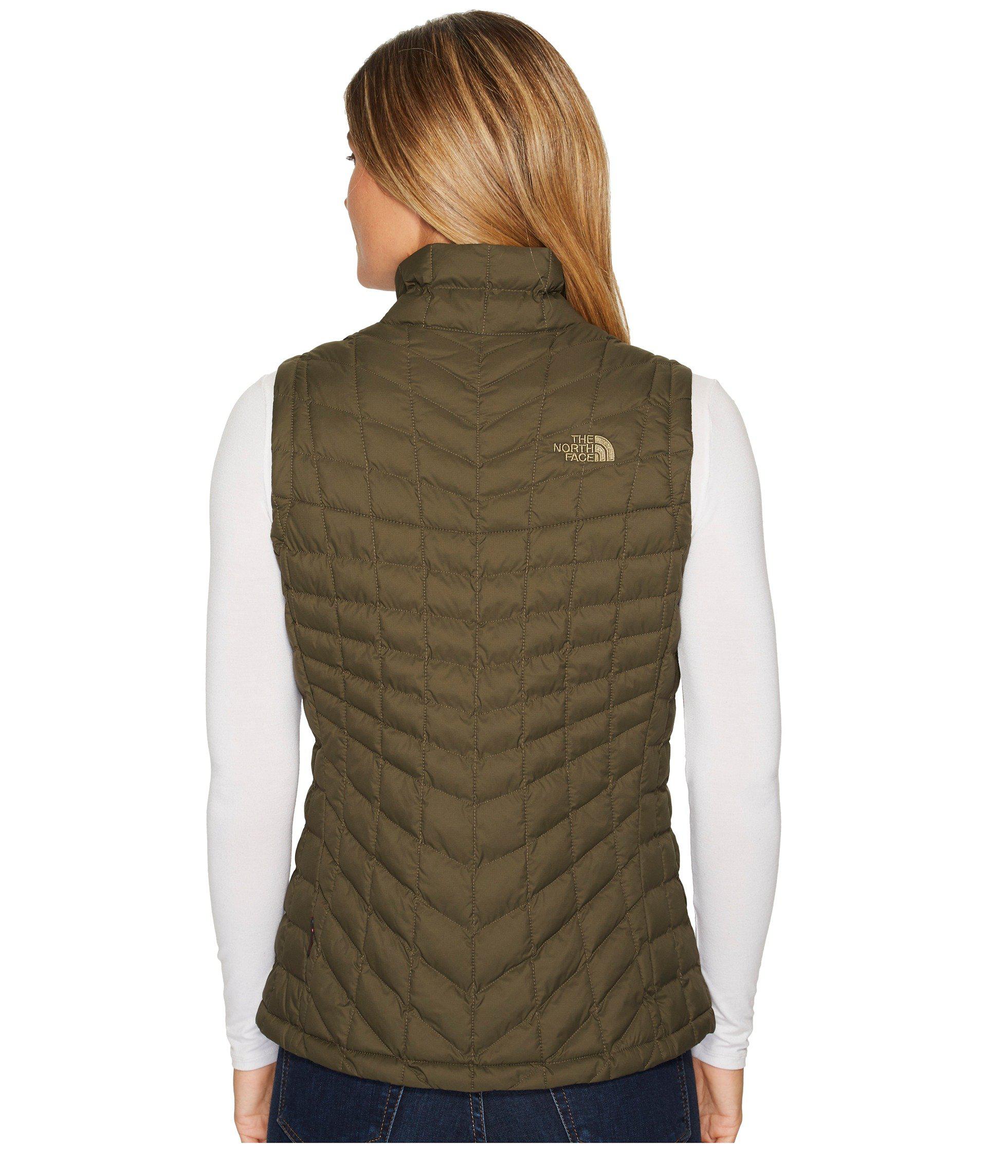 Download The North Face Synthetic Thermoball Vest in Green - Lyst