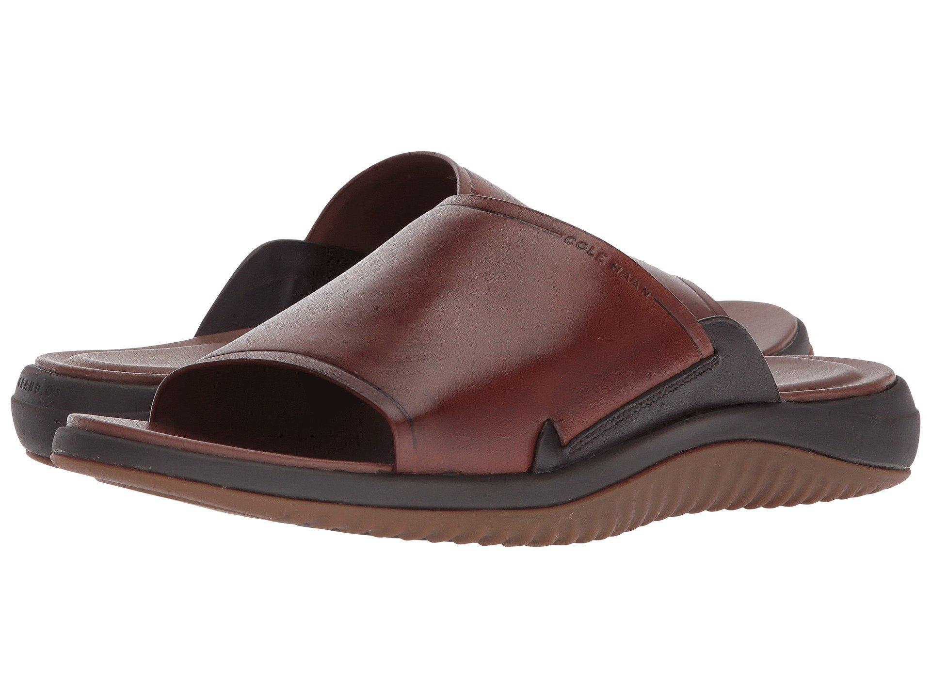 Cole Haan 2.zerogrand Slide Sandal in Brown for Men | Lyst