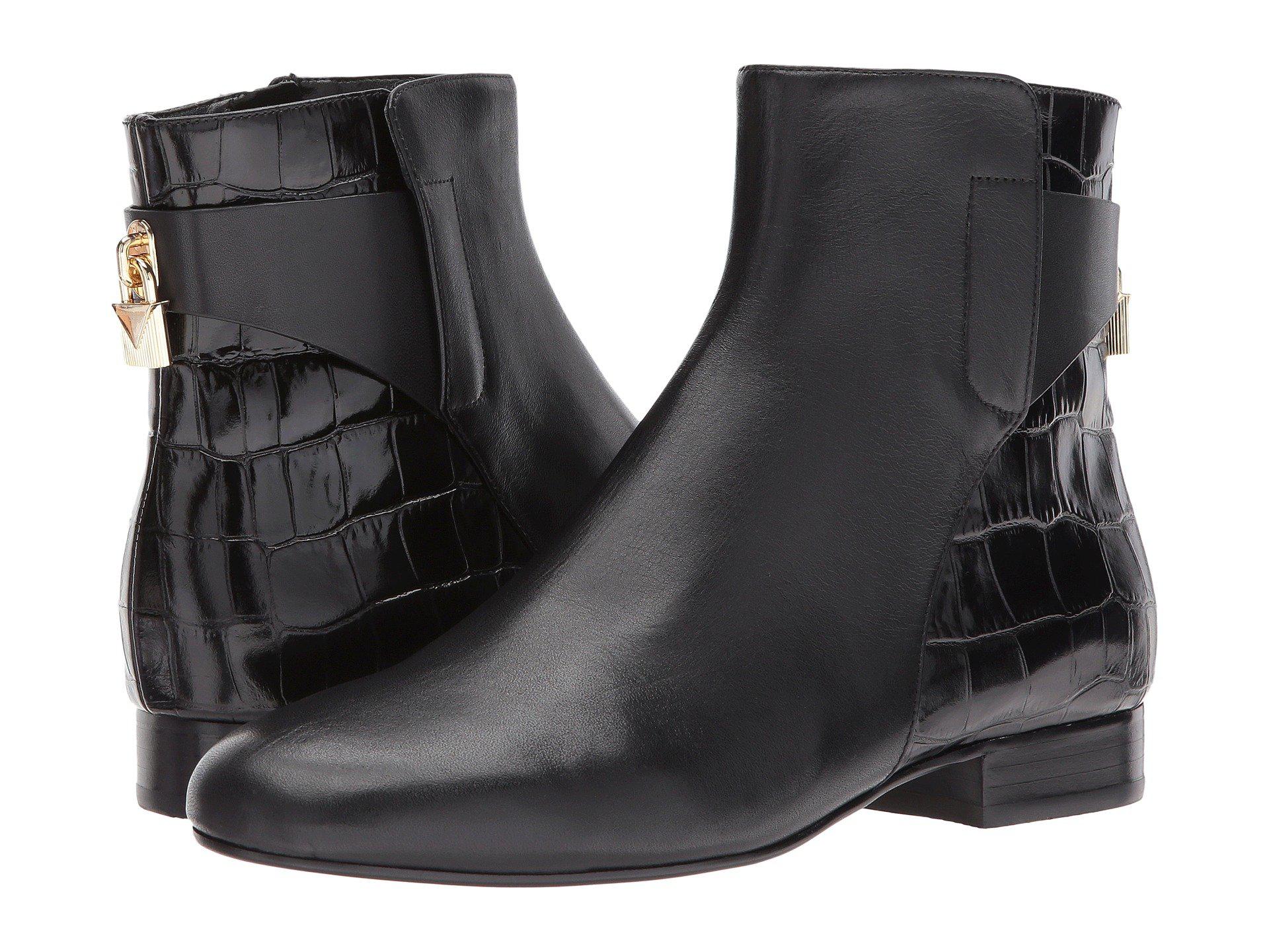 michael kors mira flat bootie