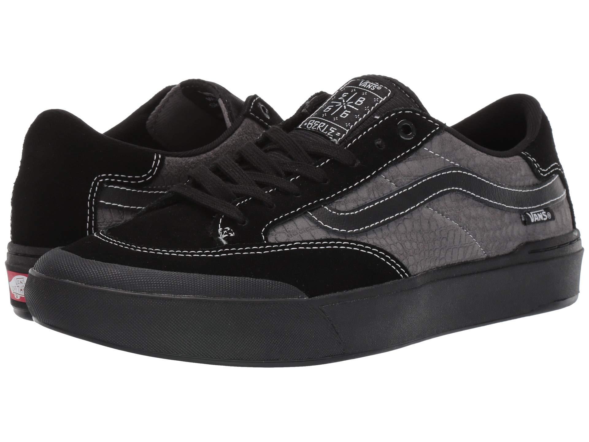Vans Suede Berle Pro Skate Shoes in Black/White (Black) - Save 5% - Lyst
