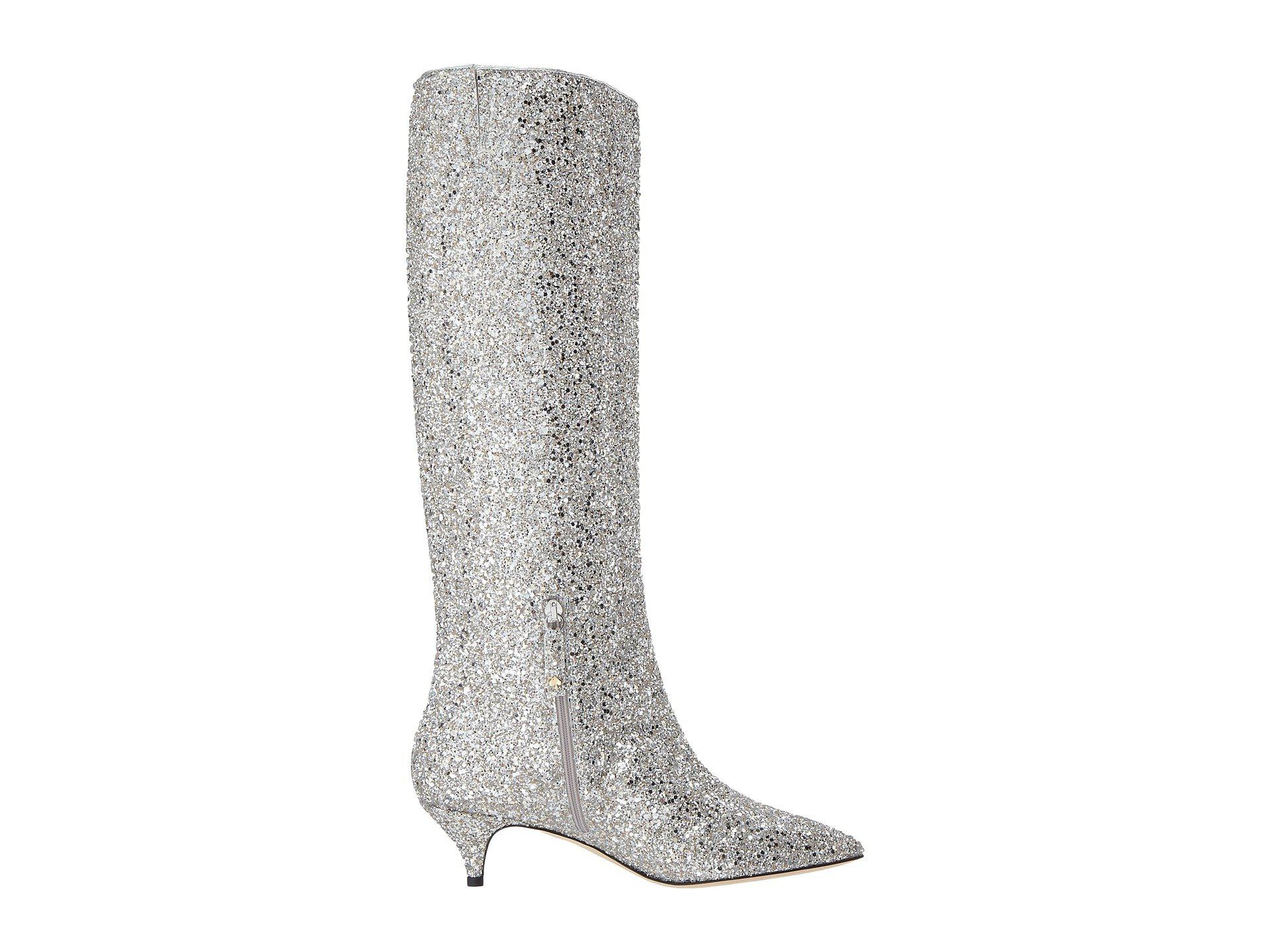 kate spade olina glitter boots