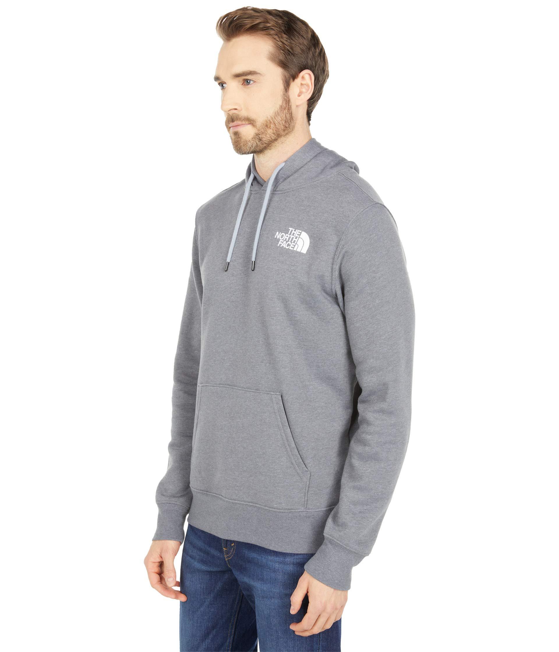 The North Face Cotton Box Nse Pullover Hoodie in Gray for Men - Lyst