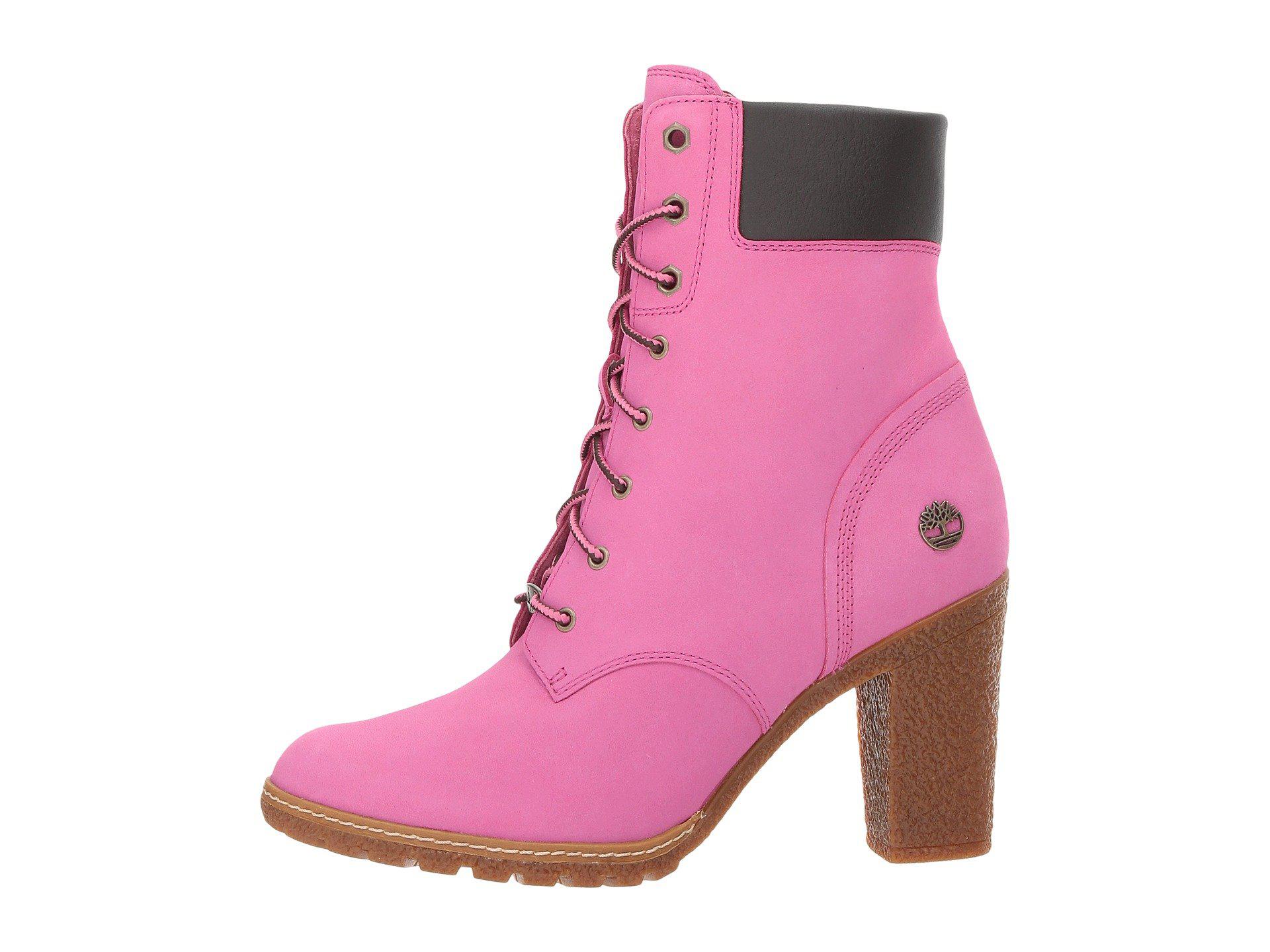 Timberland Leather 6" Glancy Boot - Susan G. Komen in Pink - Lyst