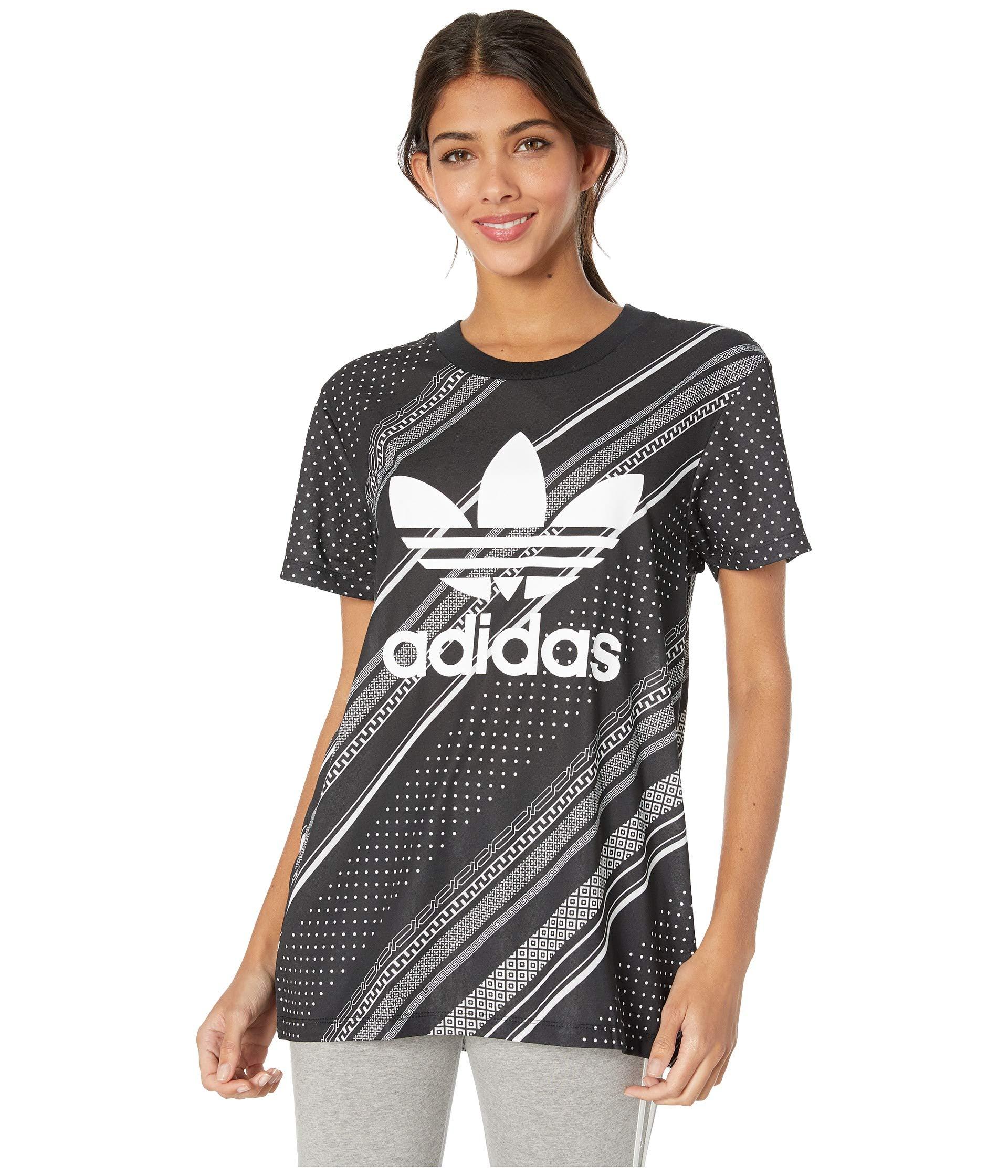 adidas boyfriend trefoil tee
