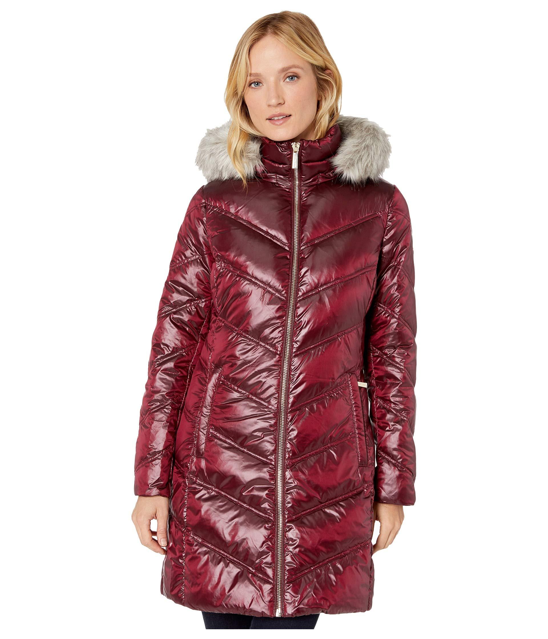 Download MICHAEL Michael Kors Synthetic Puffer Parka M824462tz in ...