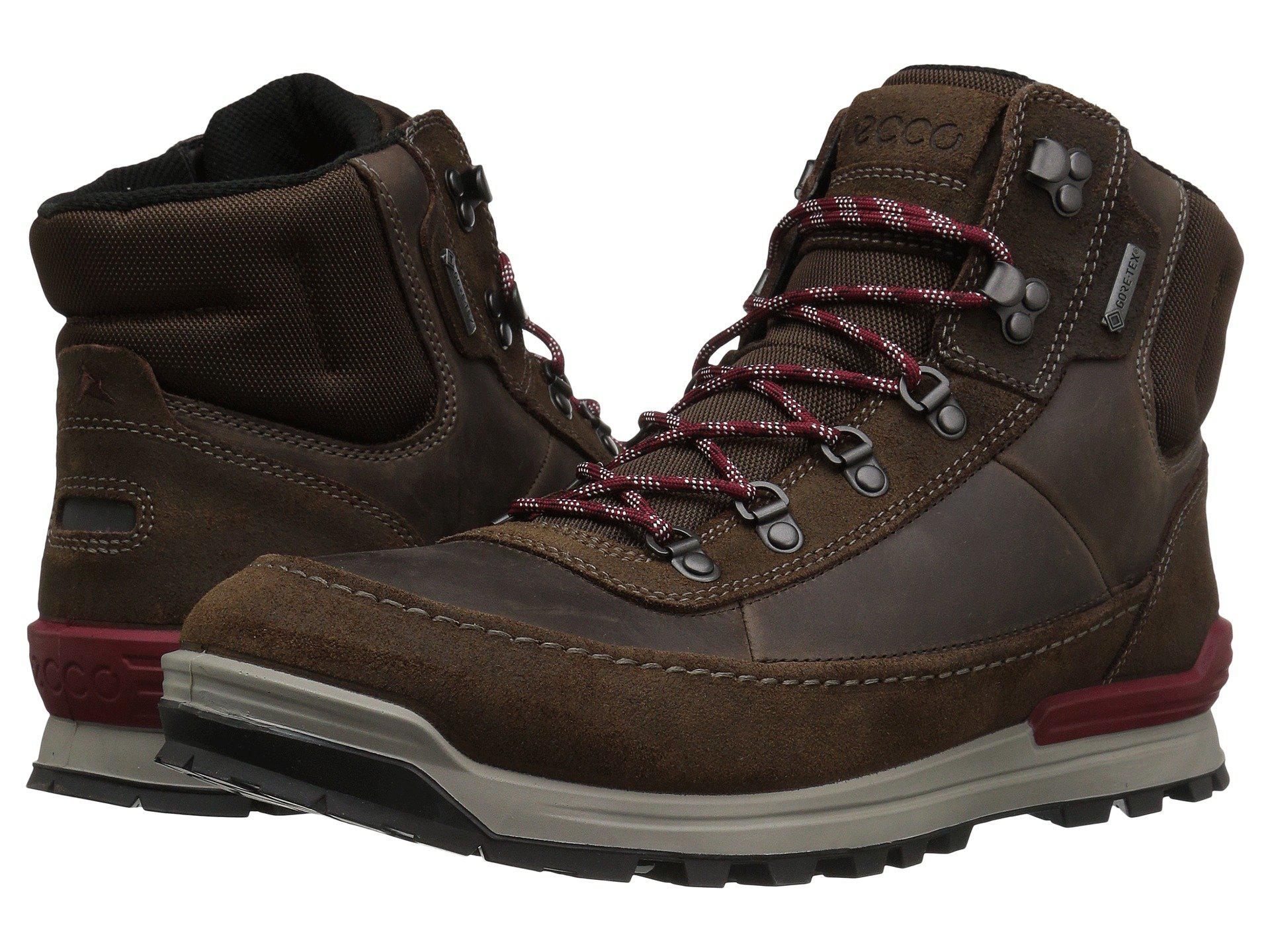 Ecco Leather Oregon High Gore-tex in (Brown) for - Lyst