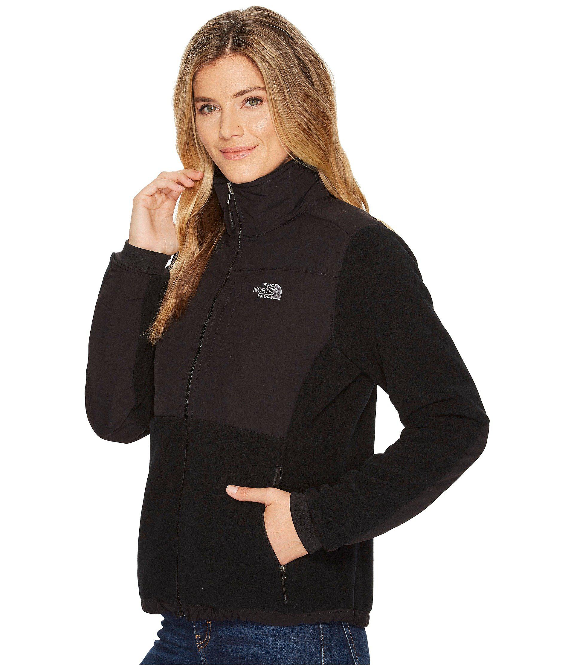 the north face denali 2 jacket in black
