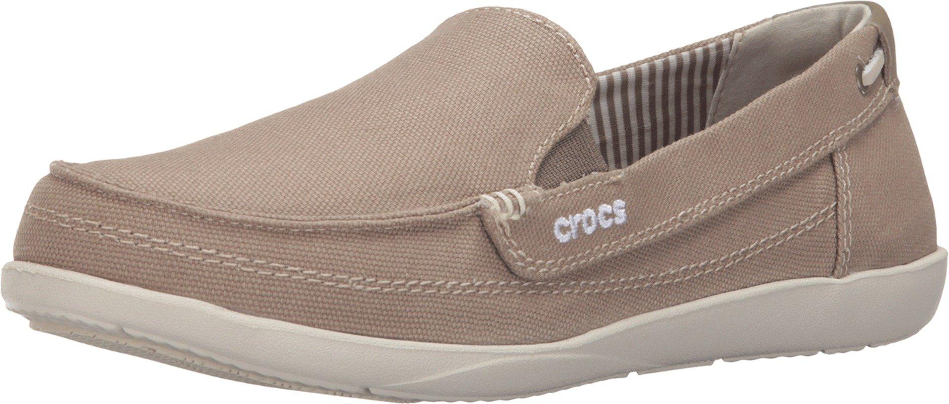 Crocs maternity walu canvas loafer shoes shop slip on