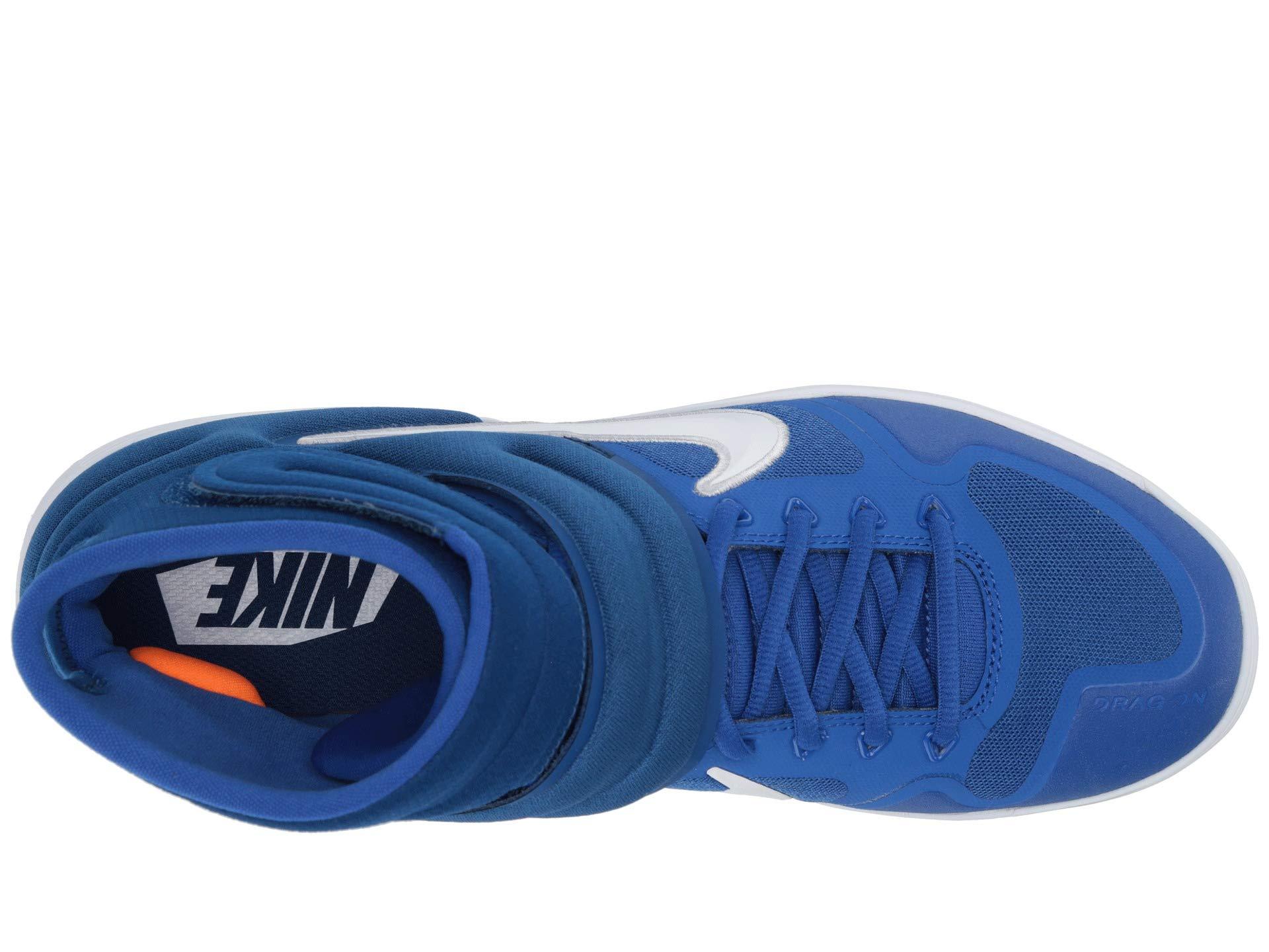 Nike Alpha Huarache Elite 2 Mid Mcs in Blue for Men | Lyst