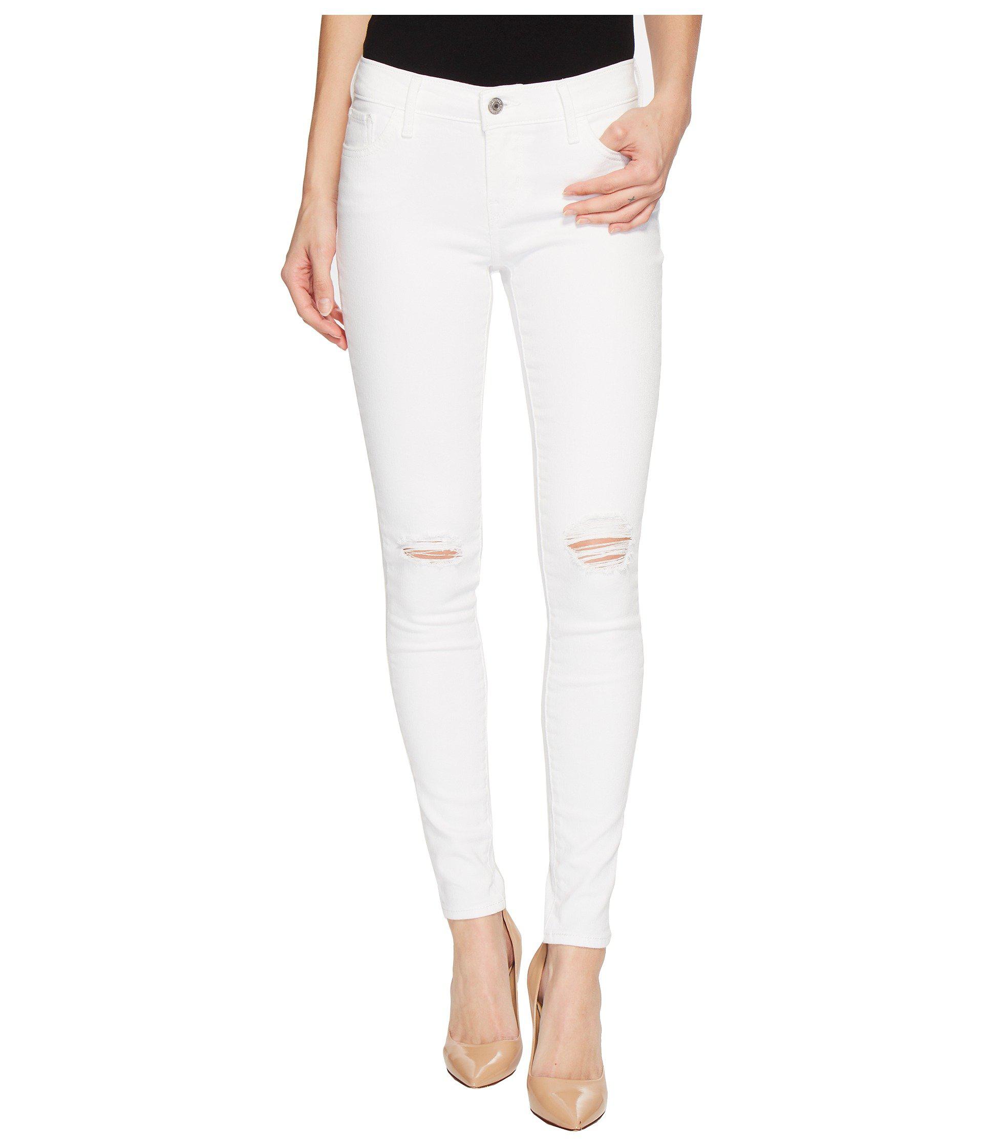 levi's 710 super skinny white