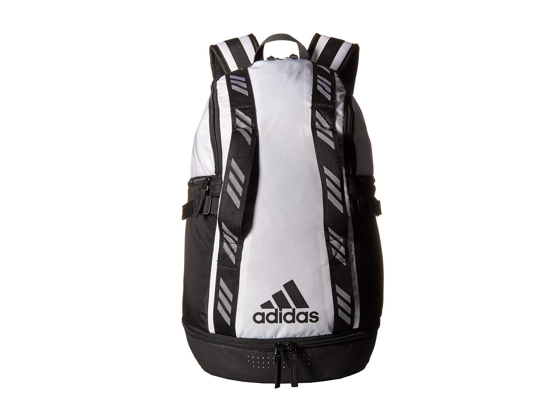 Soldat kuffert spurv adidas Creator 365 Basketball Backpack (white/black) Backpack Bags for Men  | Lyst