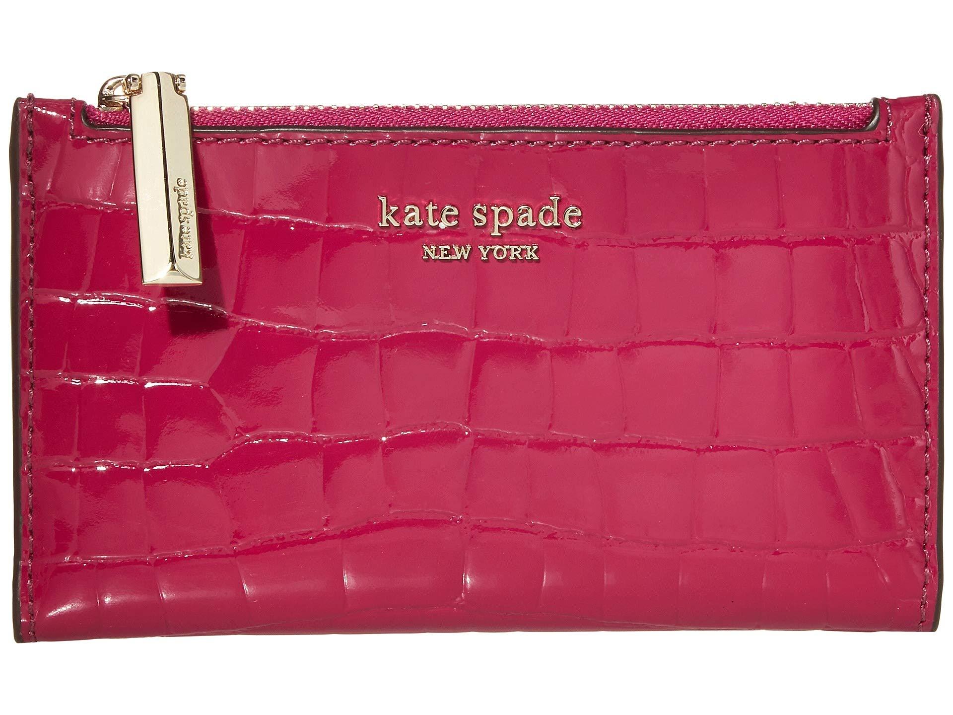 kate spade sylvia small slim bifold wallet
