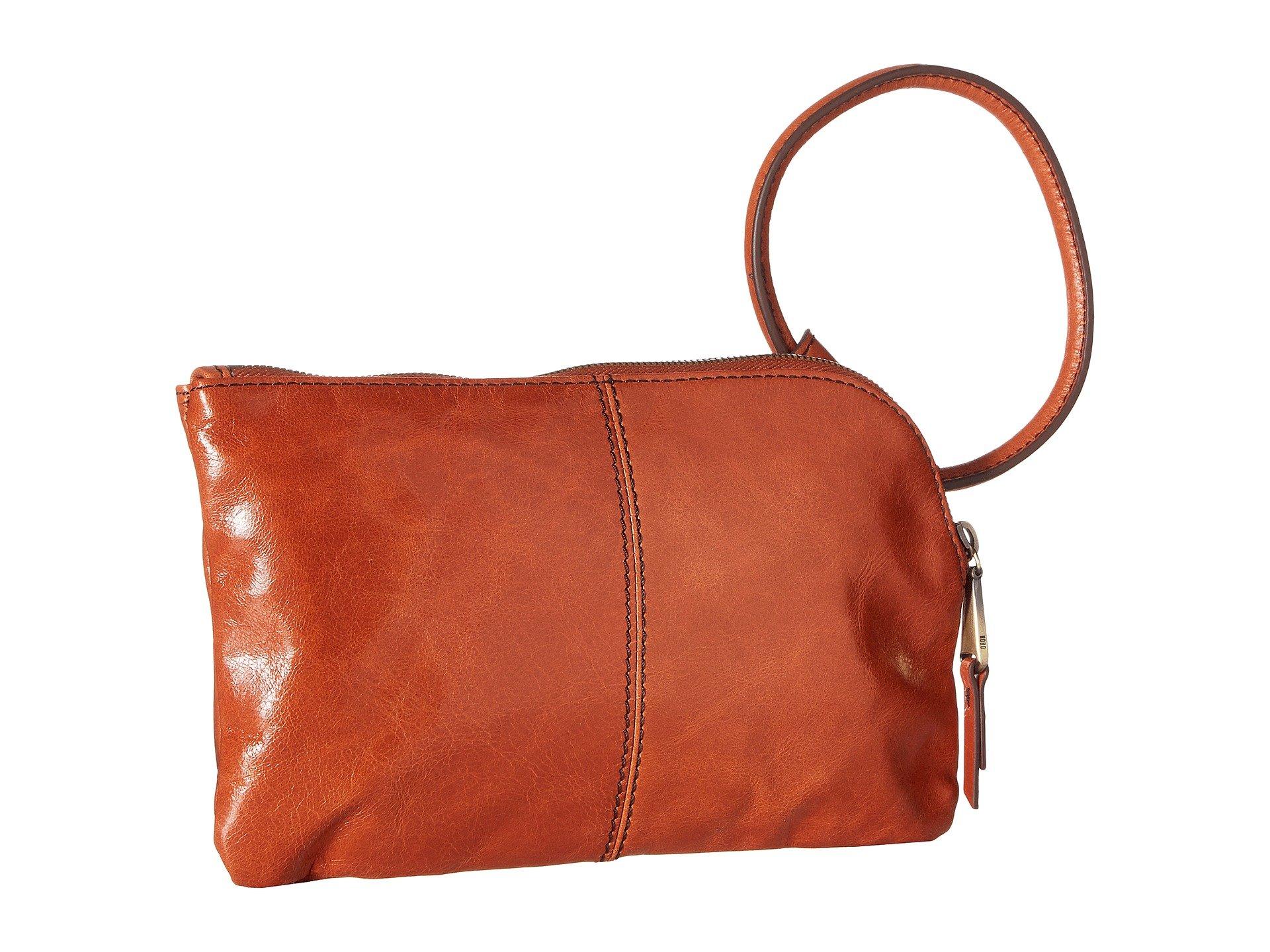 Hobo Leather Sable (dusty Coral) Clutch Handbags - Lyst